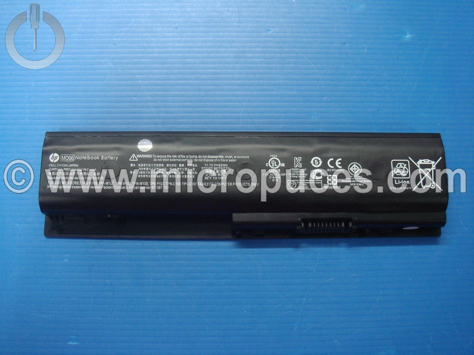 Batterie originale pour HP Pavilion M6 DV4 DV6 DV7