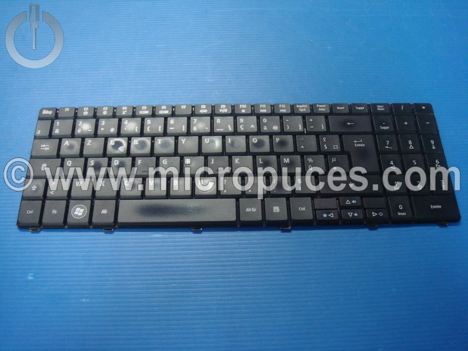 Clavier AZERTY pour ACER Aspire 5241, 5332, 5532, 5541, 5732Z, 5732ZG ...