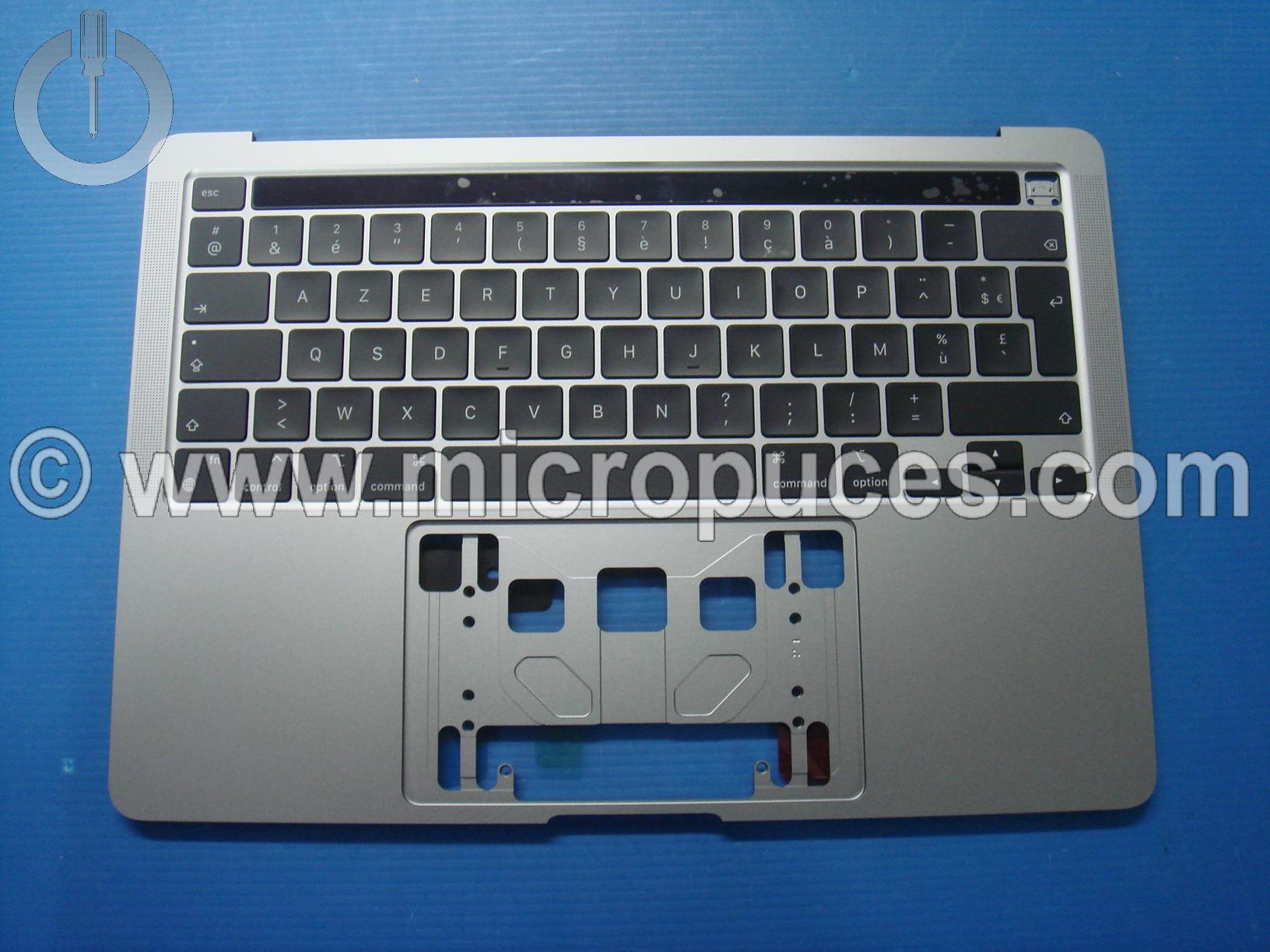 Clavier + plasturgie de dessus pour Apple Macbook A2338 gris sidral
