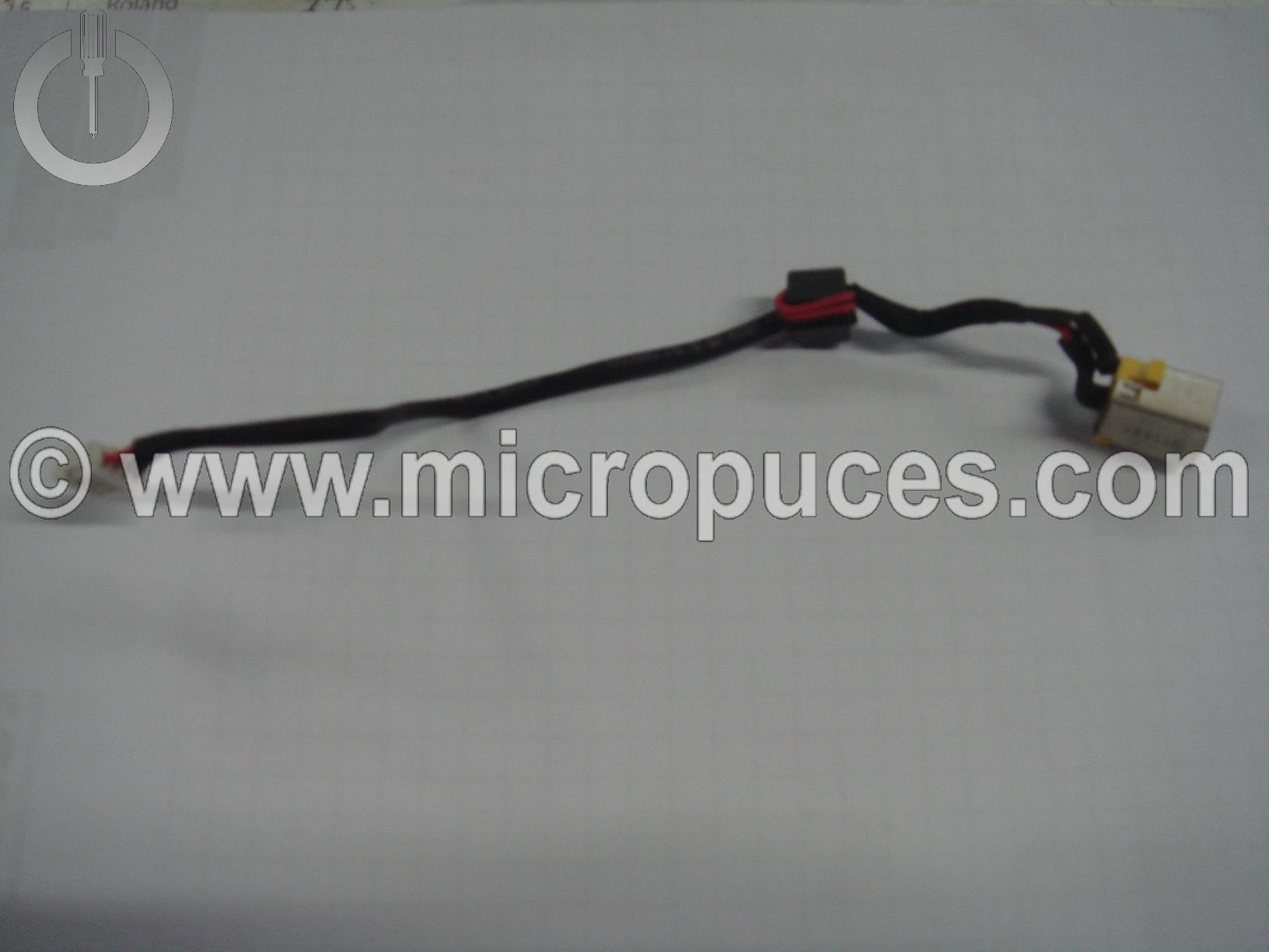 Cable alimentation pour carte mre de Packard Bell Easynote