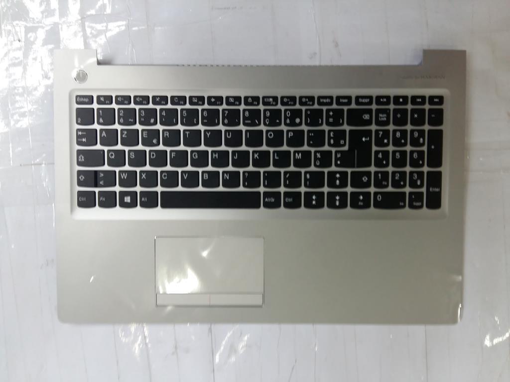 Clavier + Plasturgie du dessus blanche pour LENOVO Ideapad 510-15ISK