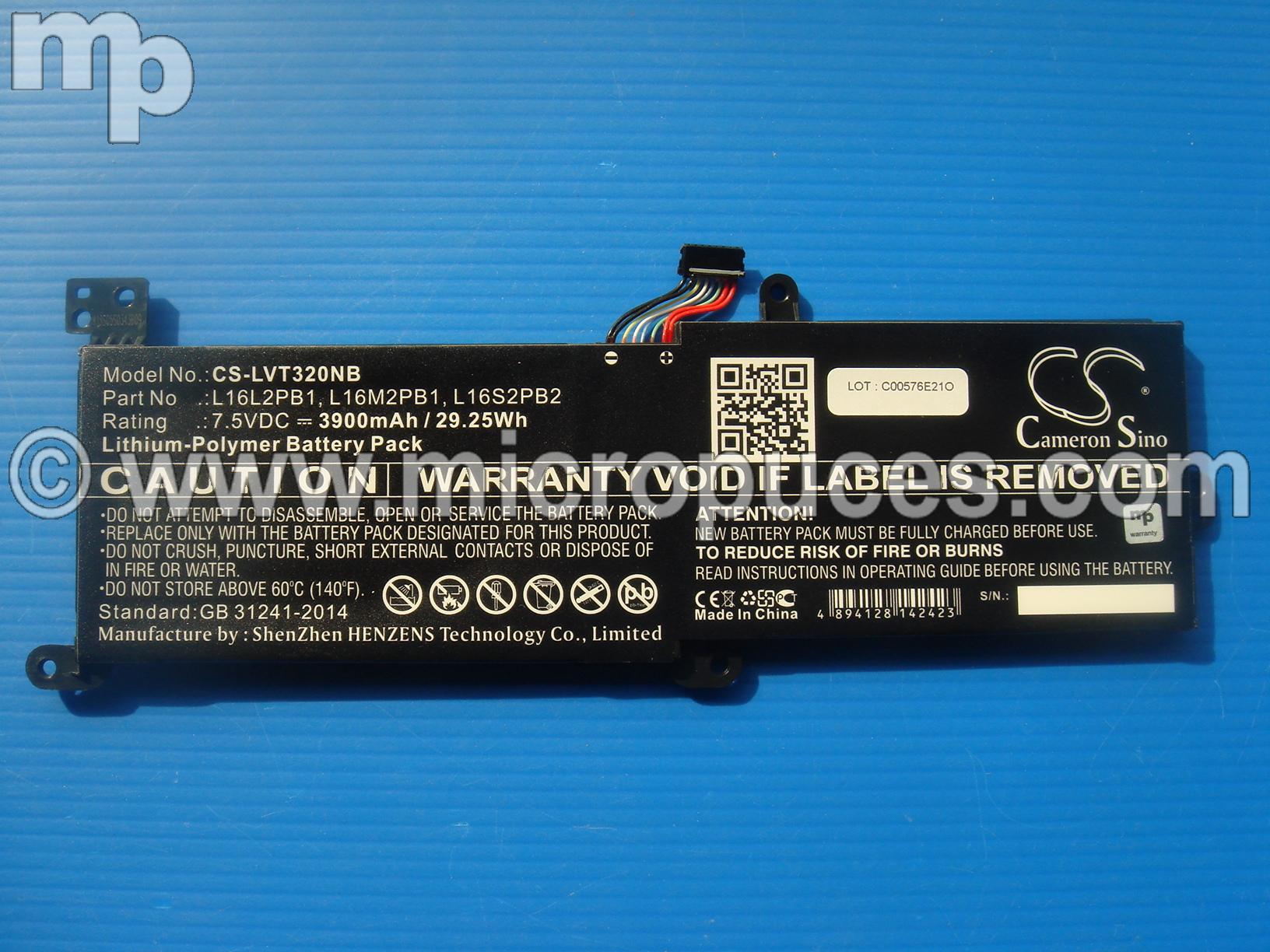 Batterie compatible pour LENOVO Ideapad 320-17AST