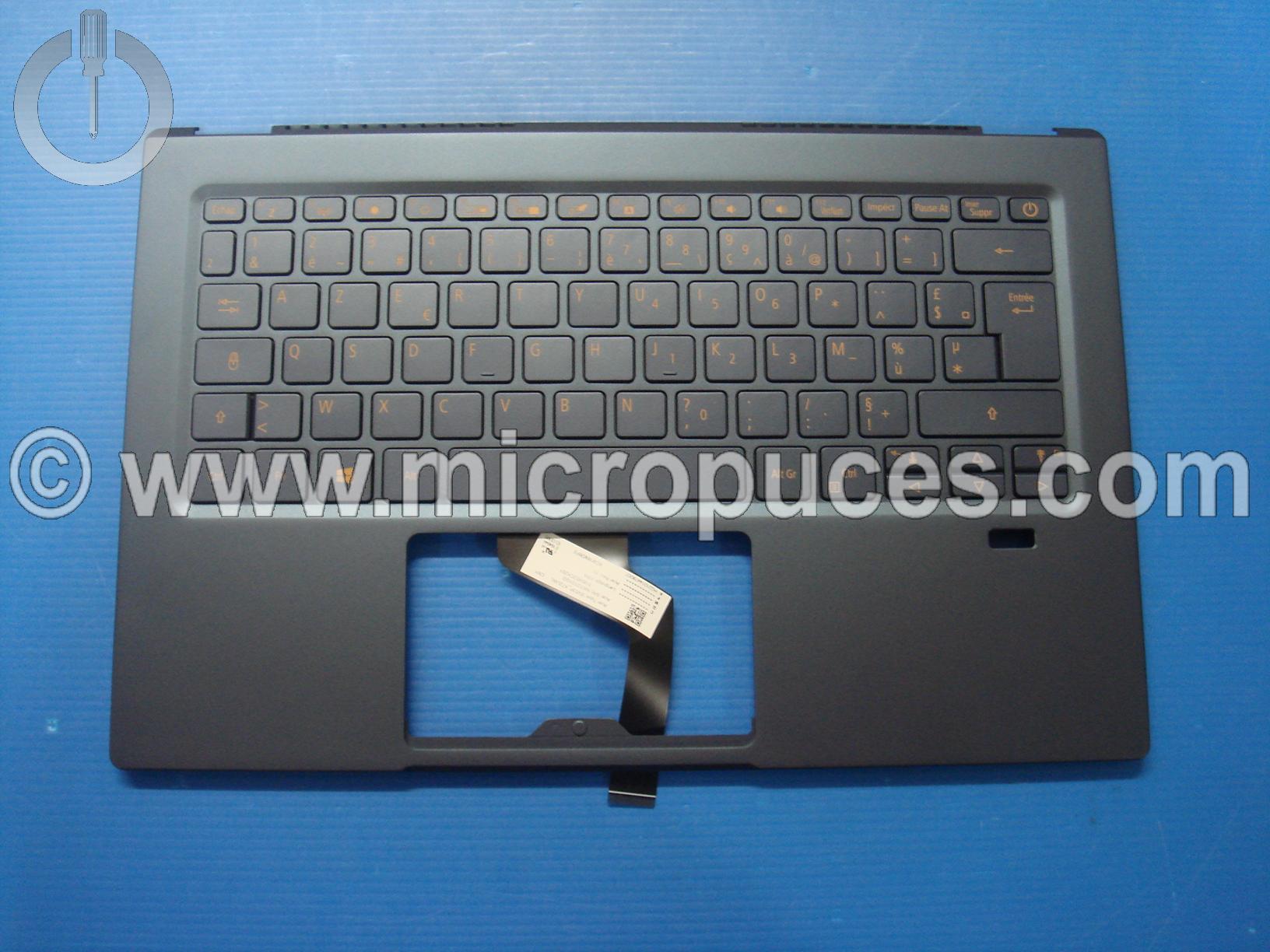 Clavier français + plasturgie bleue pour Acer SF514-54T