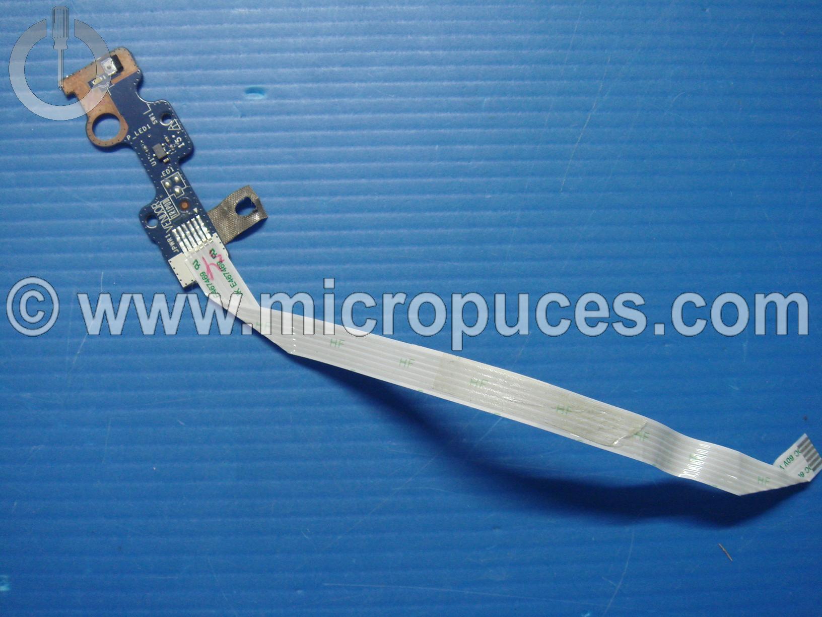 Carte fille bouton power pour DELL Latitude 3590