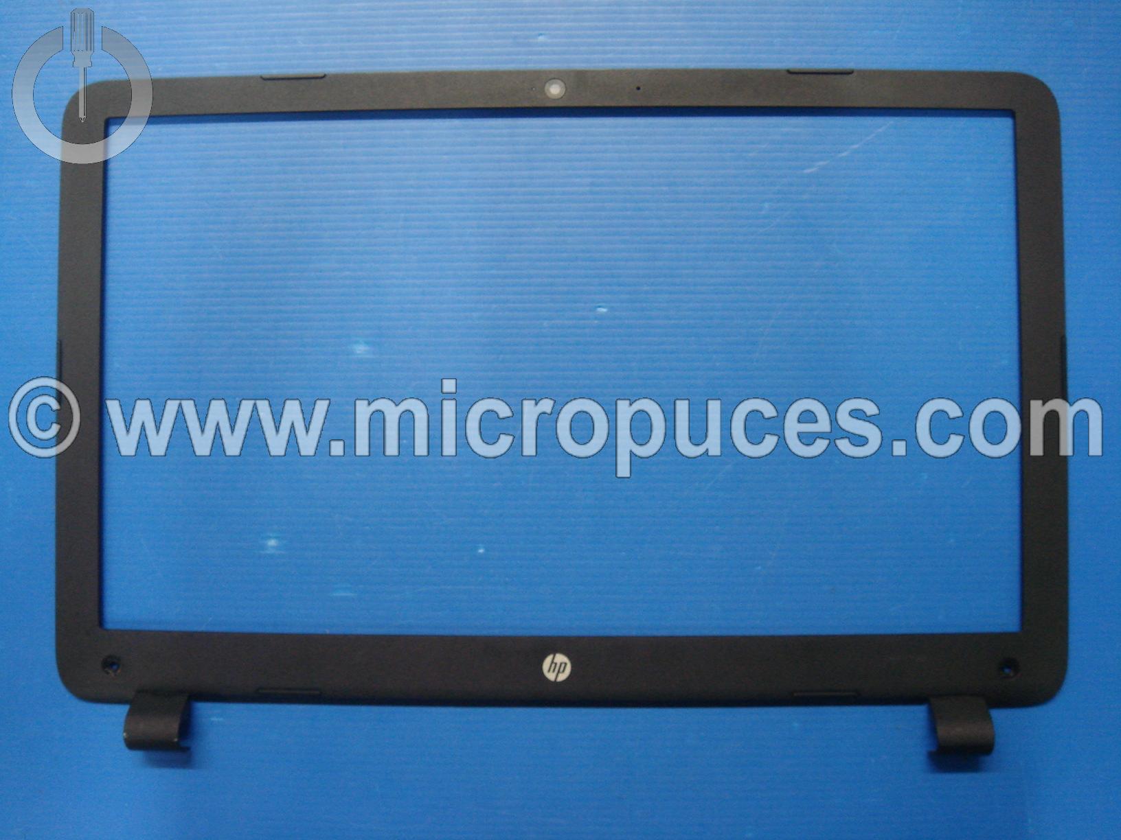 Plasturgie tour d'écran noir pour HP Pavilion 15-fXXX