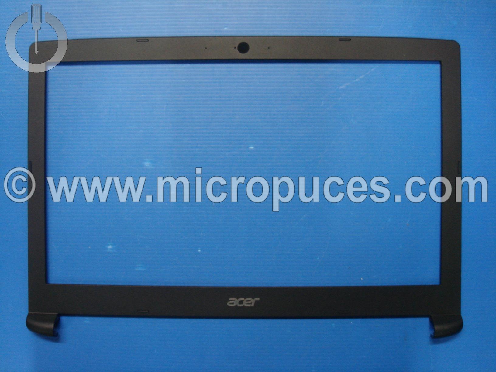 Plasturgie tour d'écran noir pour ACER Aspire A515-51