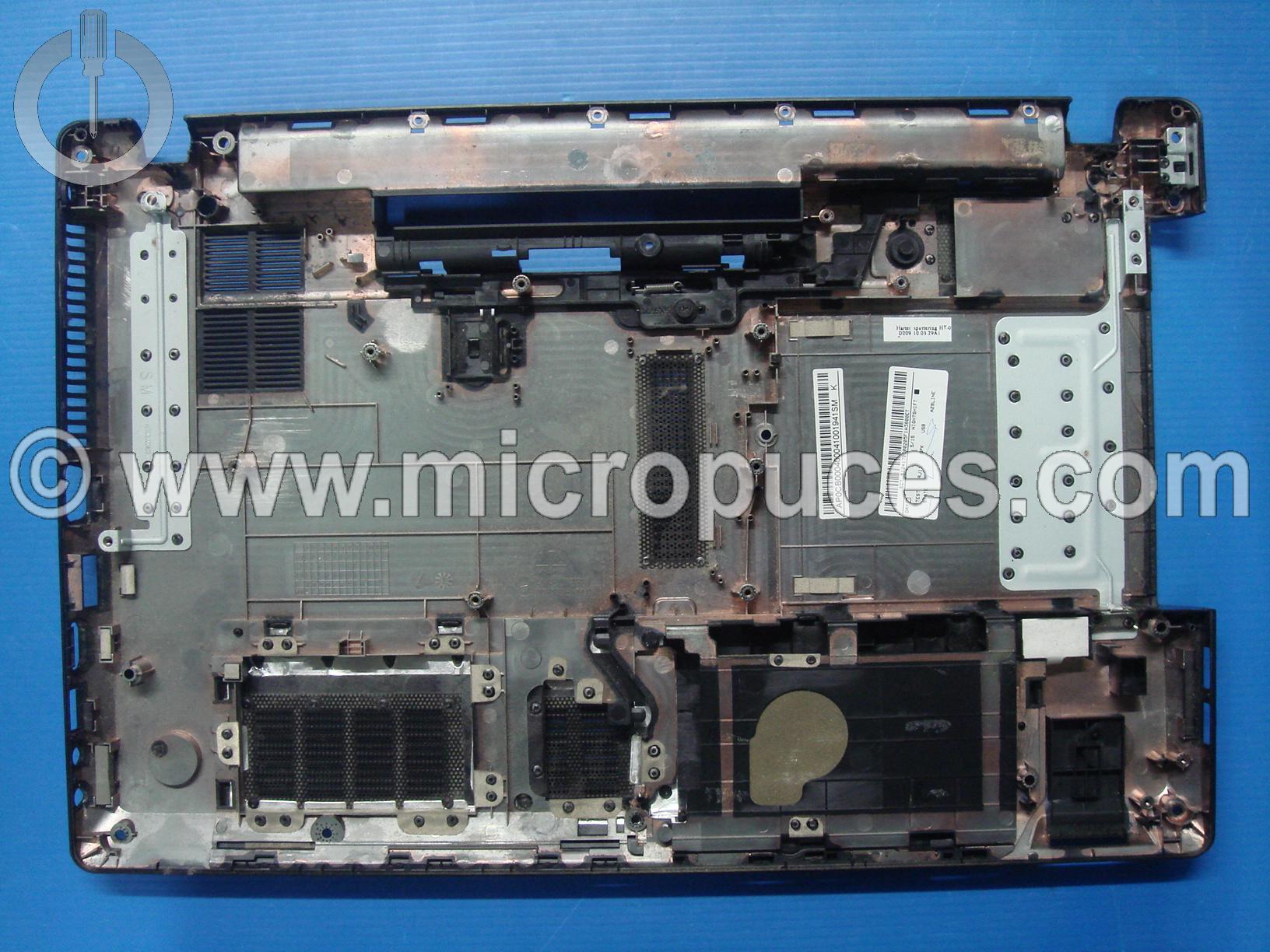 Plasturgie bottom case pour Packard Bell TM81