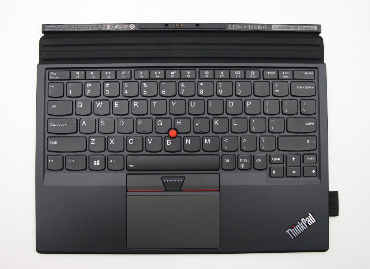 Clavier QWERTY + plasturgie pour Lenovo Thinkpad X1 tablet 2eme gen