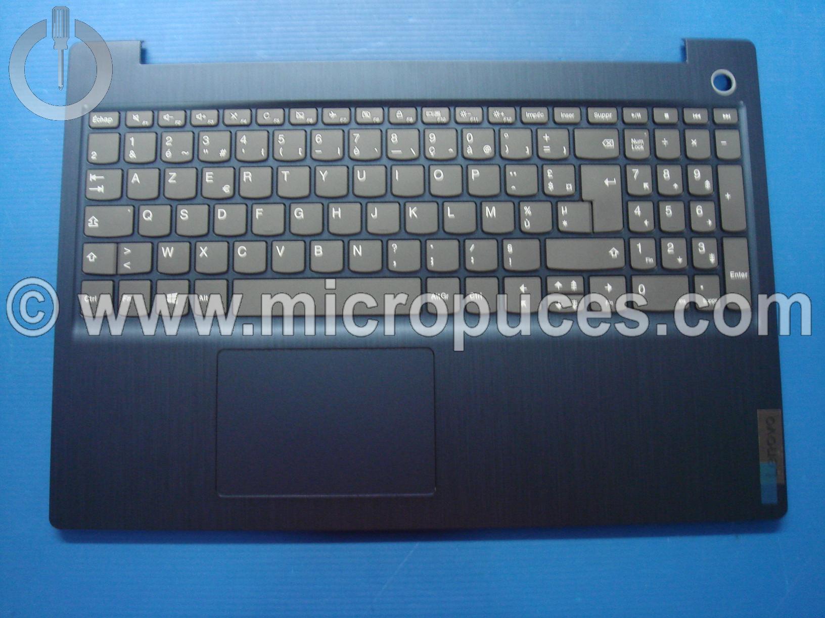 Clavier + plasturgie pour Lenovo 3-15ARE05 bleu