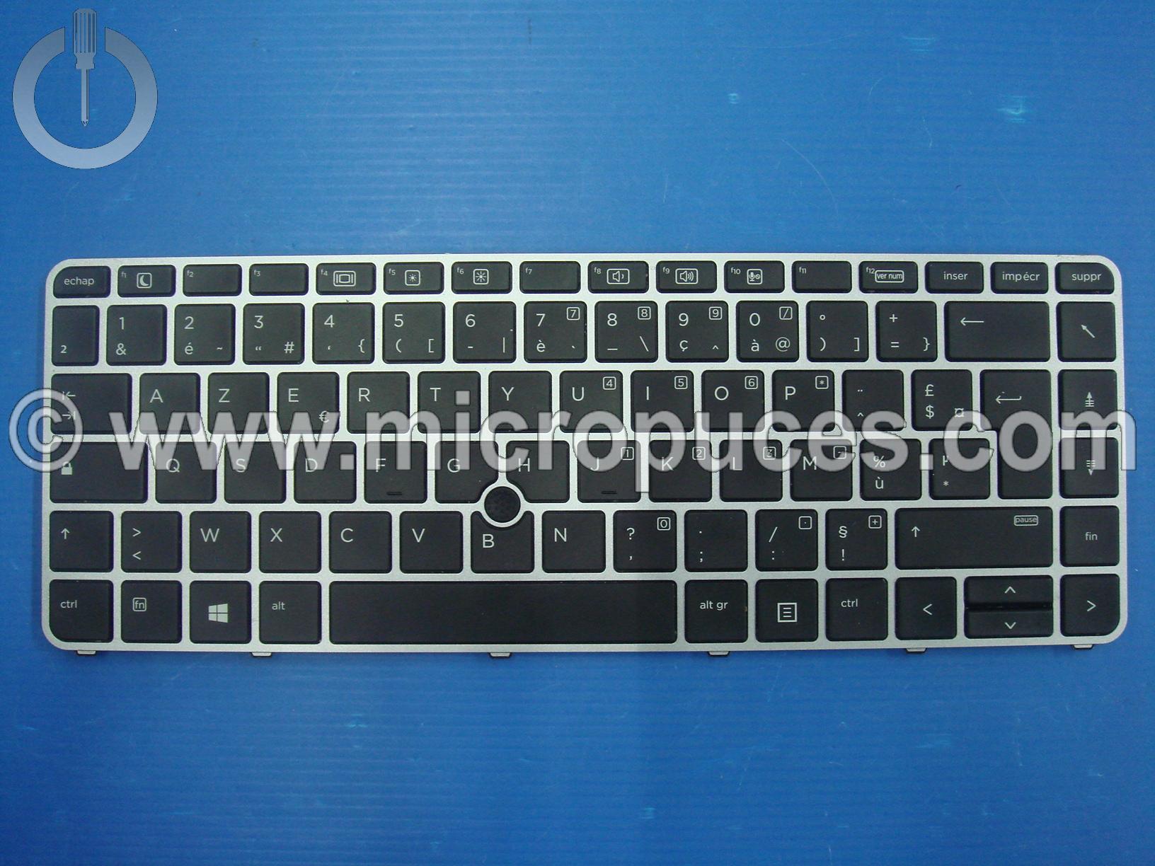 Clavier gris pour HP Elitebook 840 G3