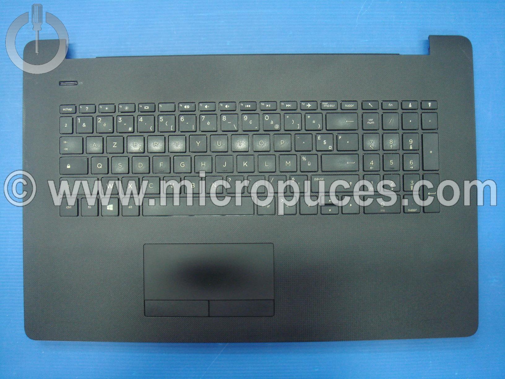 Clavier + plasturgie de dessus noir pour HP Pavilion 17-bs 17-ak