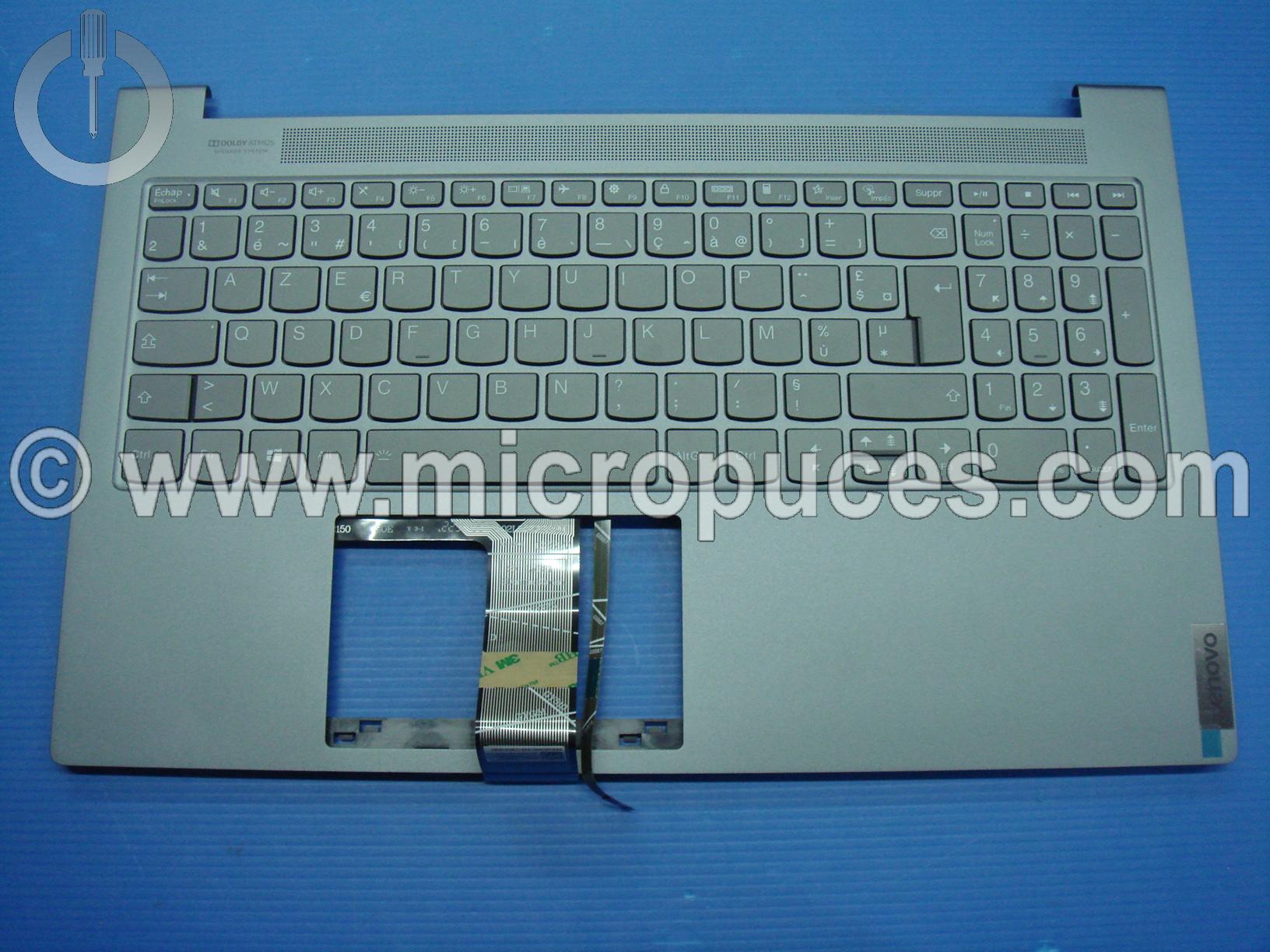 Clavier + plasturgie de dessus pour LENOVO Yoga Slim 7-15 gris