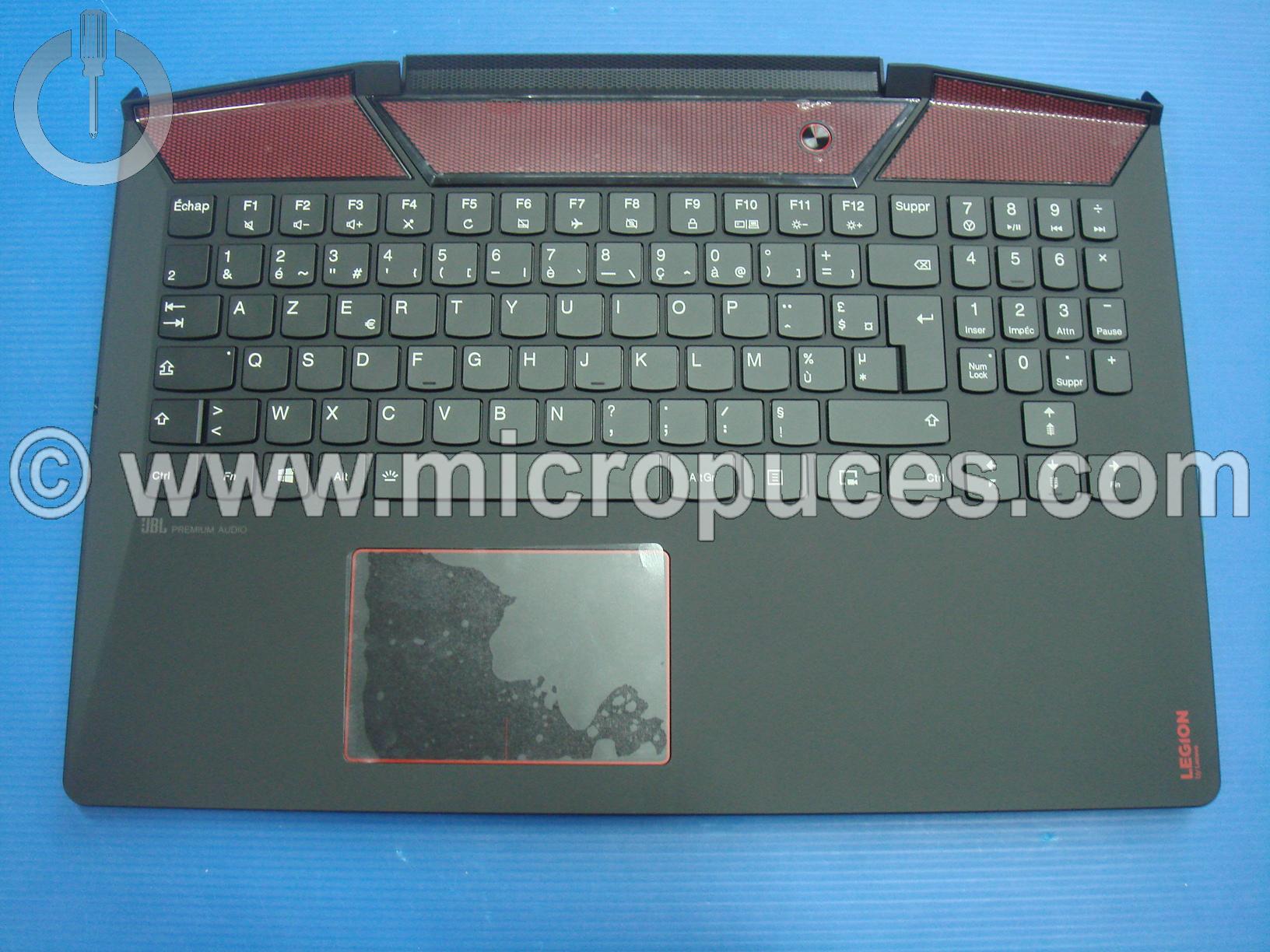 Clavier AZERTY + plasturgie de dessus pour LENOVO Legion Y720-15IKB