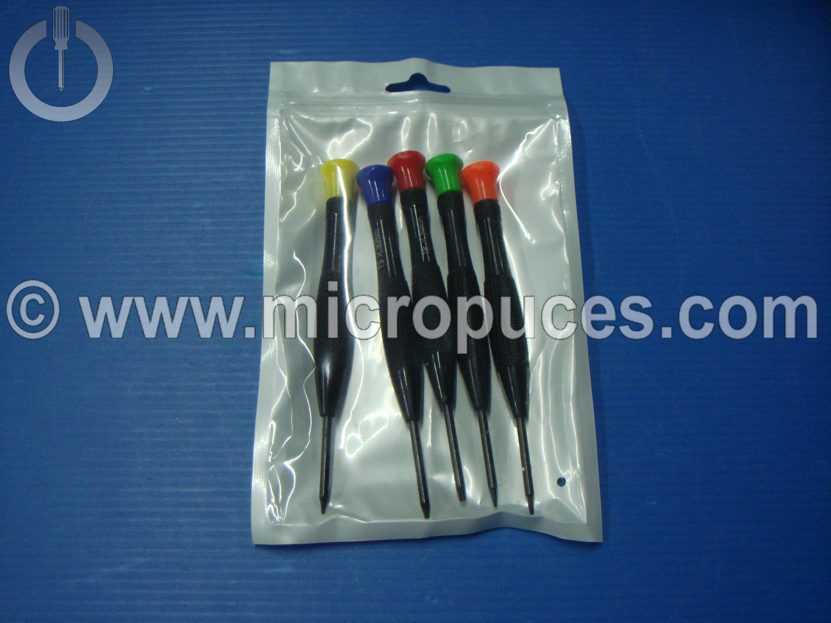 Kit outils dmontage tournevis cruciformes Torx de prcision