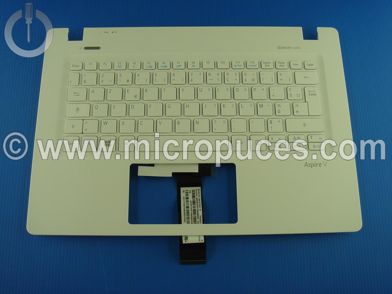 Clavier + plasturgie pour ACER Asipre V3-372