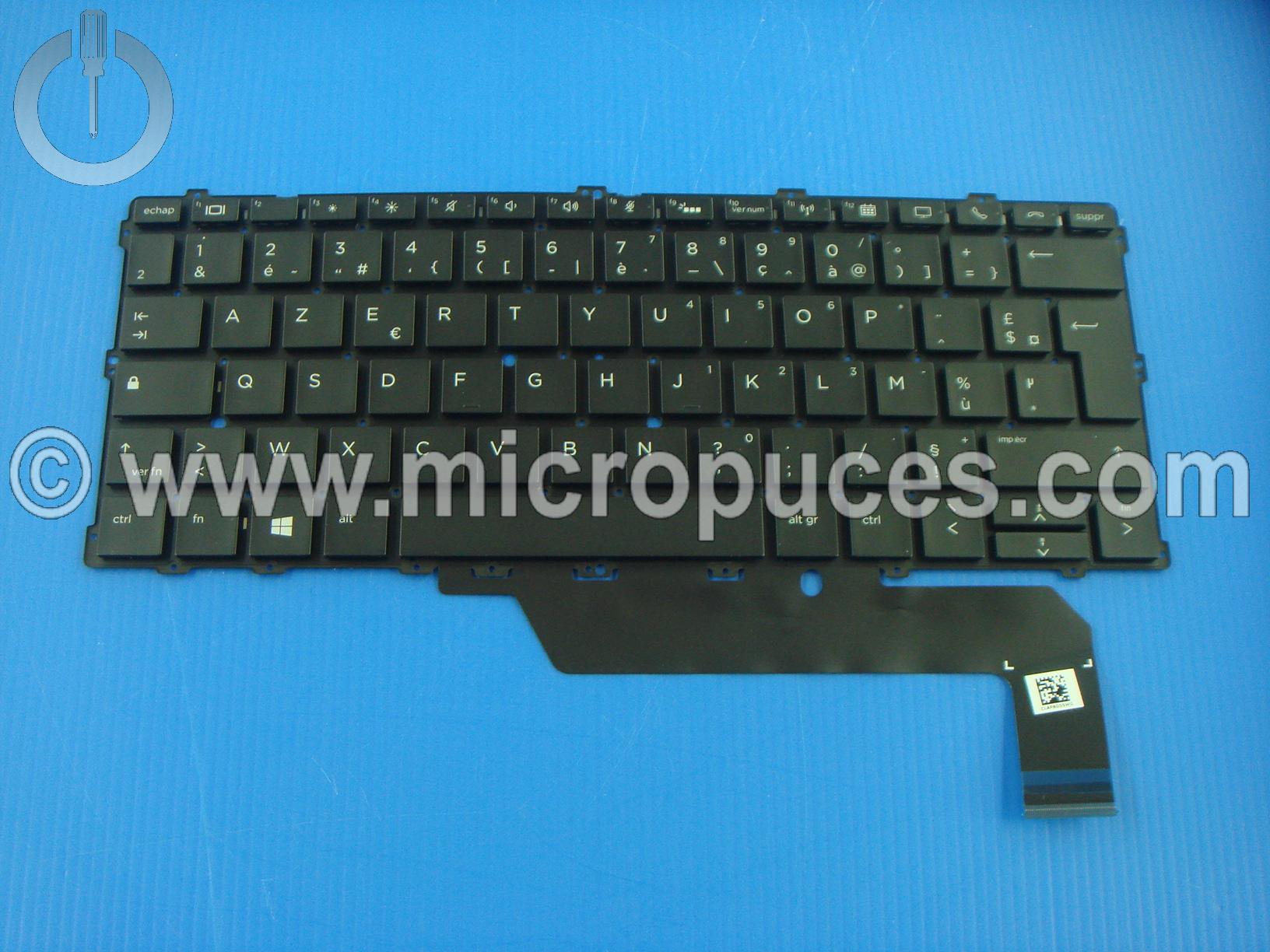 Clavier AZERTY pour HP X360 1030 G2