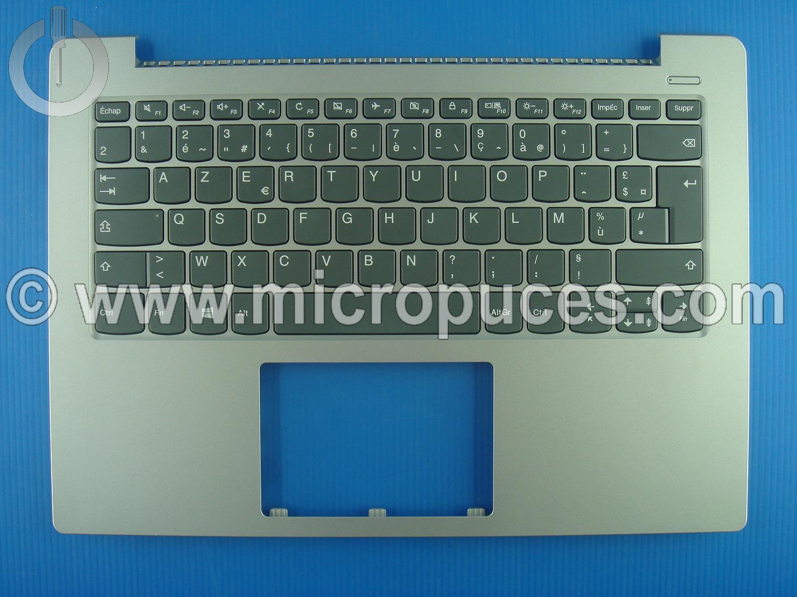 Clavier AZERTY + Plasturgie du dessus GRADE B pour LENOVO IdeaPad 330S-14 silver