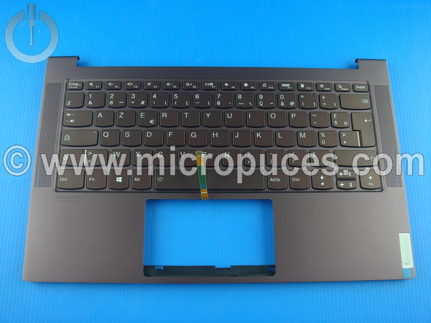 Clavier + plasturgie de dessus pour LENOVO Yoga Slim 7-14IIL05 Violet