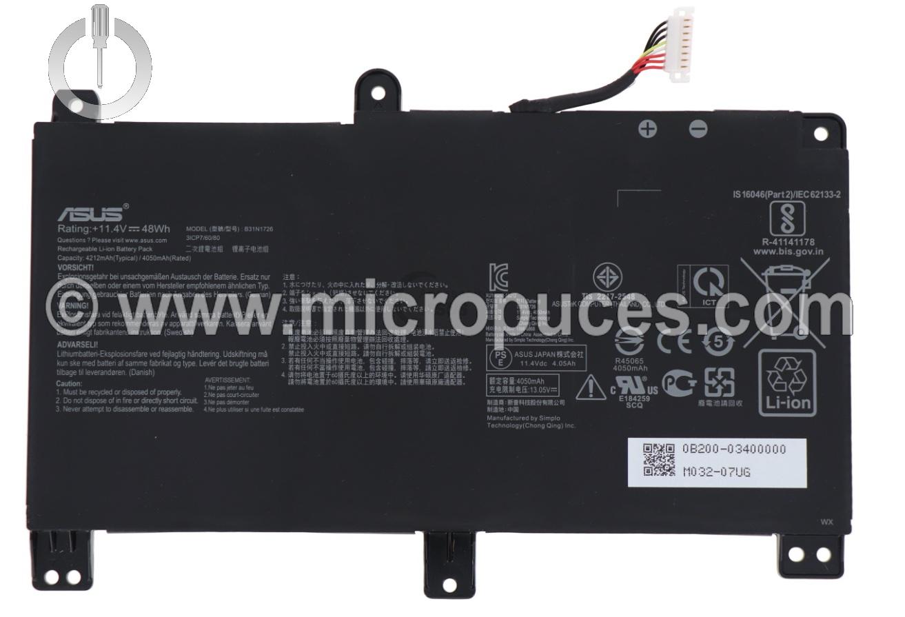 Batterie interne pour ASUS ROG