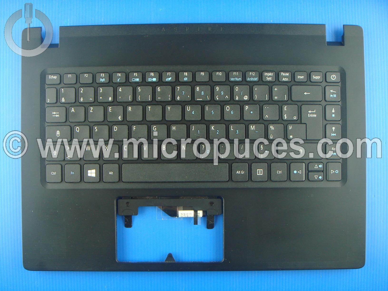 Clavier + plasturgie de dessus pour ACER Aspire A114-31