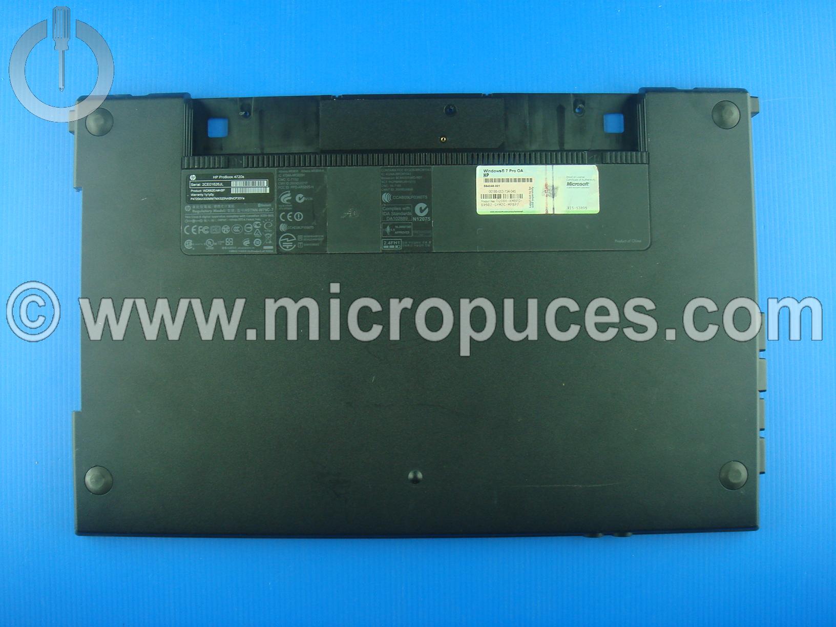 Plasturgie de dessous pour HP Probook 4720S