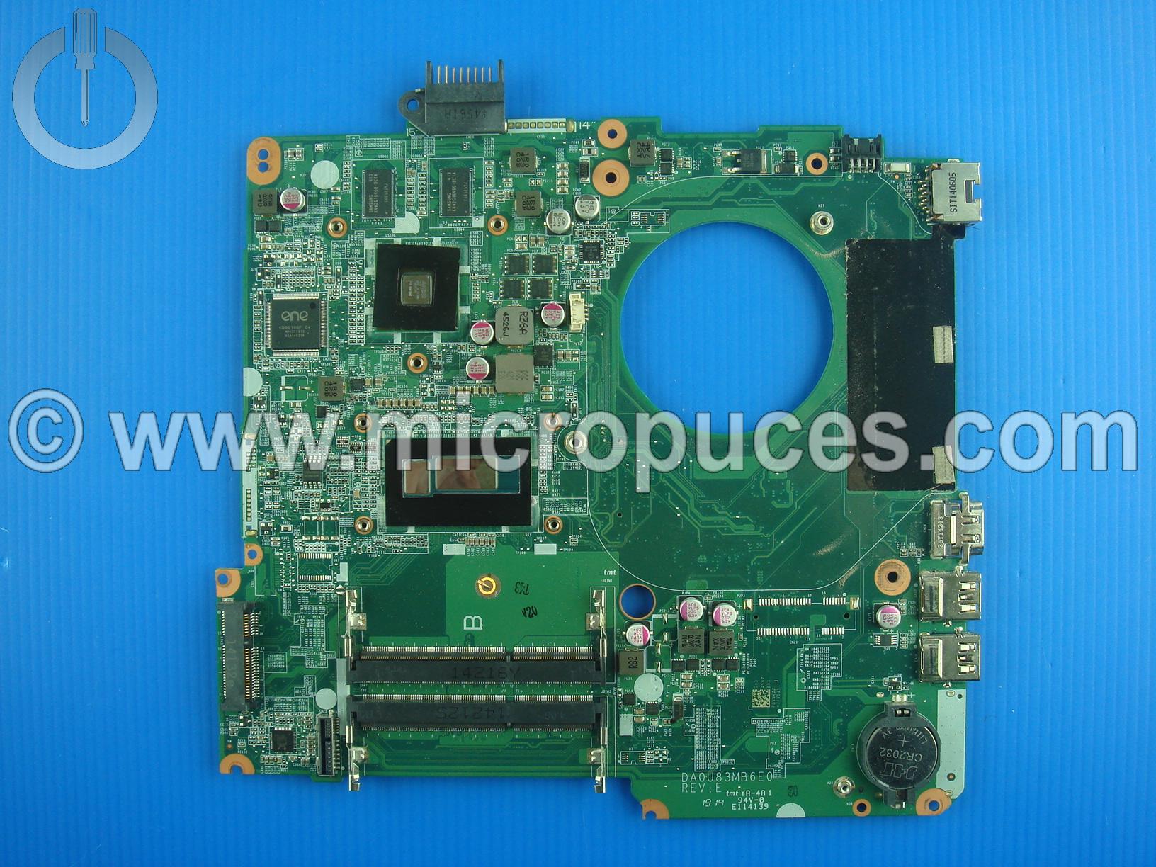 Carte mre pour HP Pavilion 15-n Intel core i3-4005U