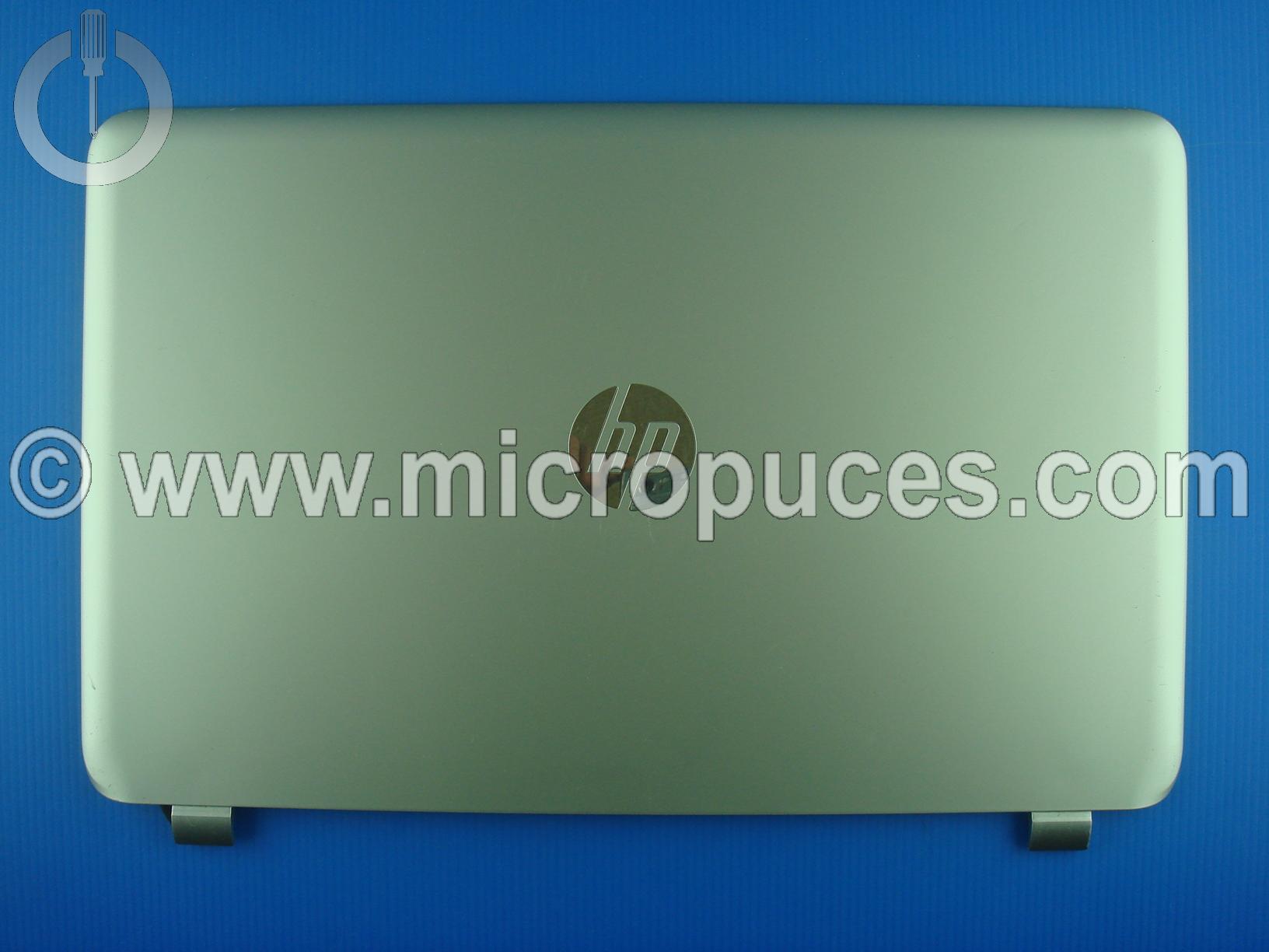 Plasturgie d'écran alu grise pour HP Pavilion 15-Nxxx
