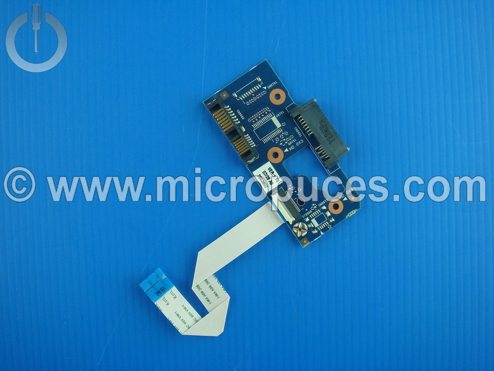 Carte fille connecteur SATA pour HP Probook 650 G2