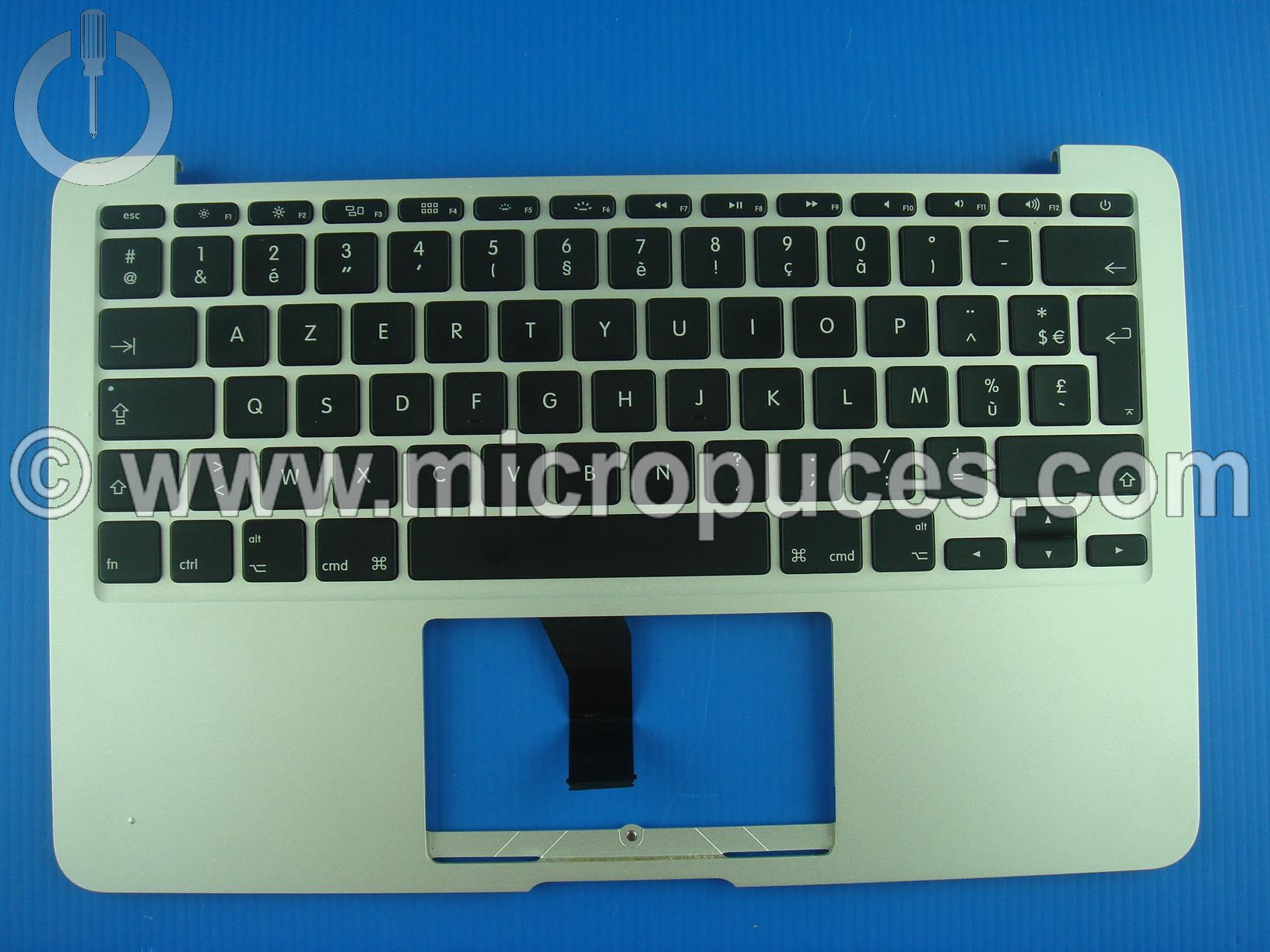 Clavier AZERTY + plasturgie de dessus pour APPLE Macbook Air 11.6" A1465