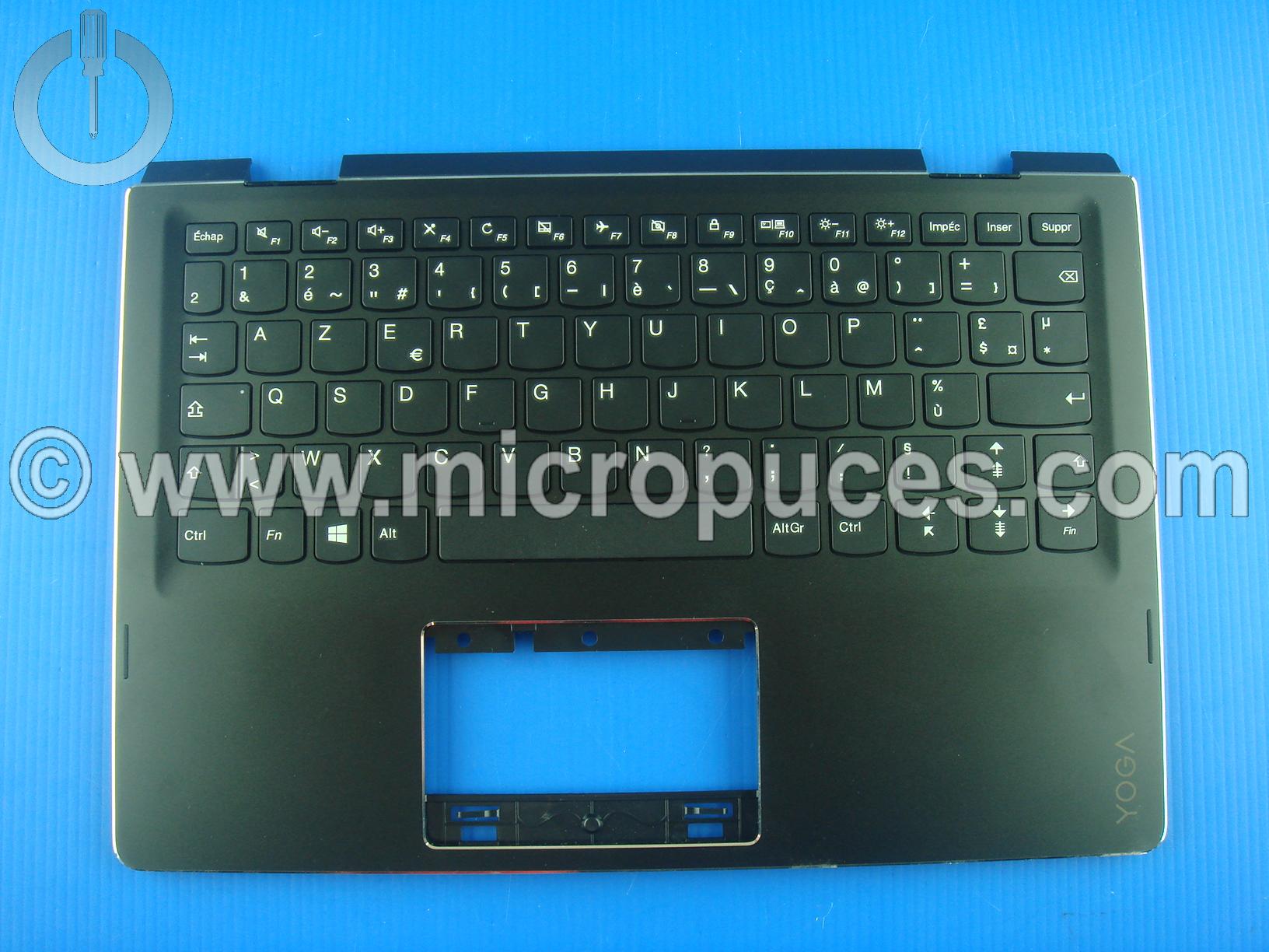 Clavier + plasturgie de dessus pour LENOVO Yoga 300-11IAP