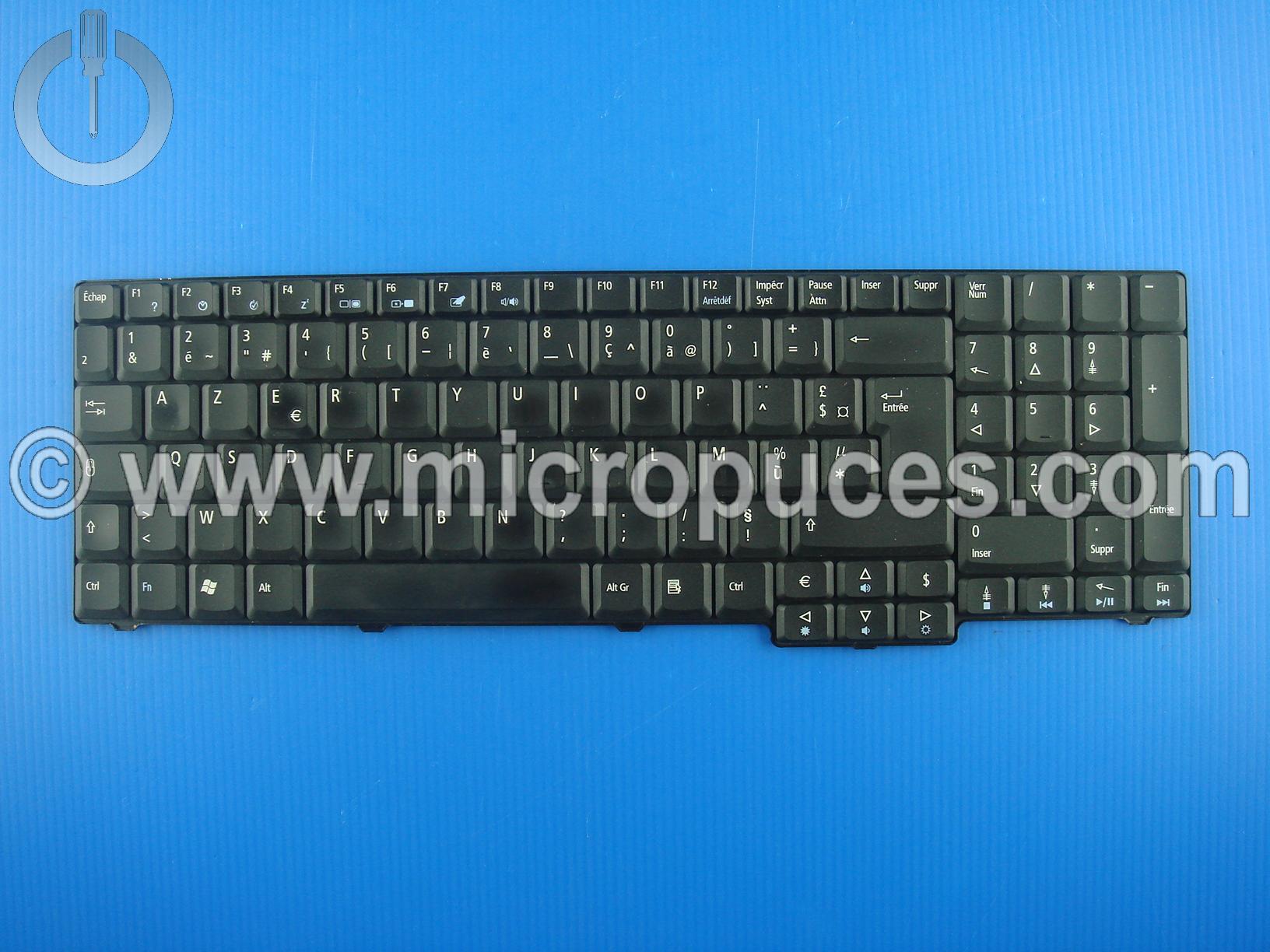 Clavier AZERTY pour Acer ASPIRE 9300