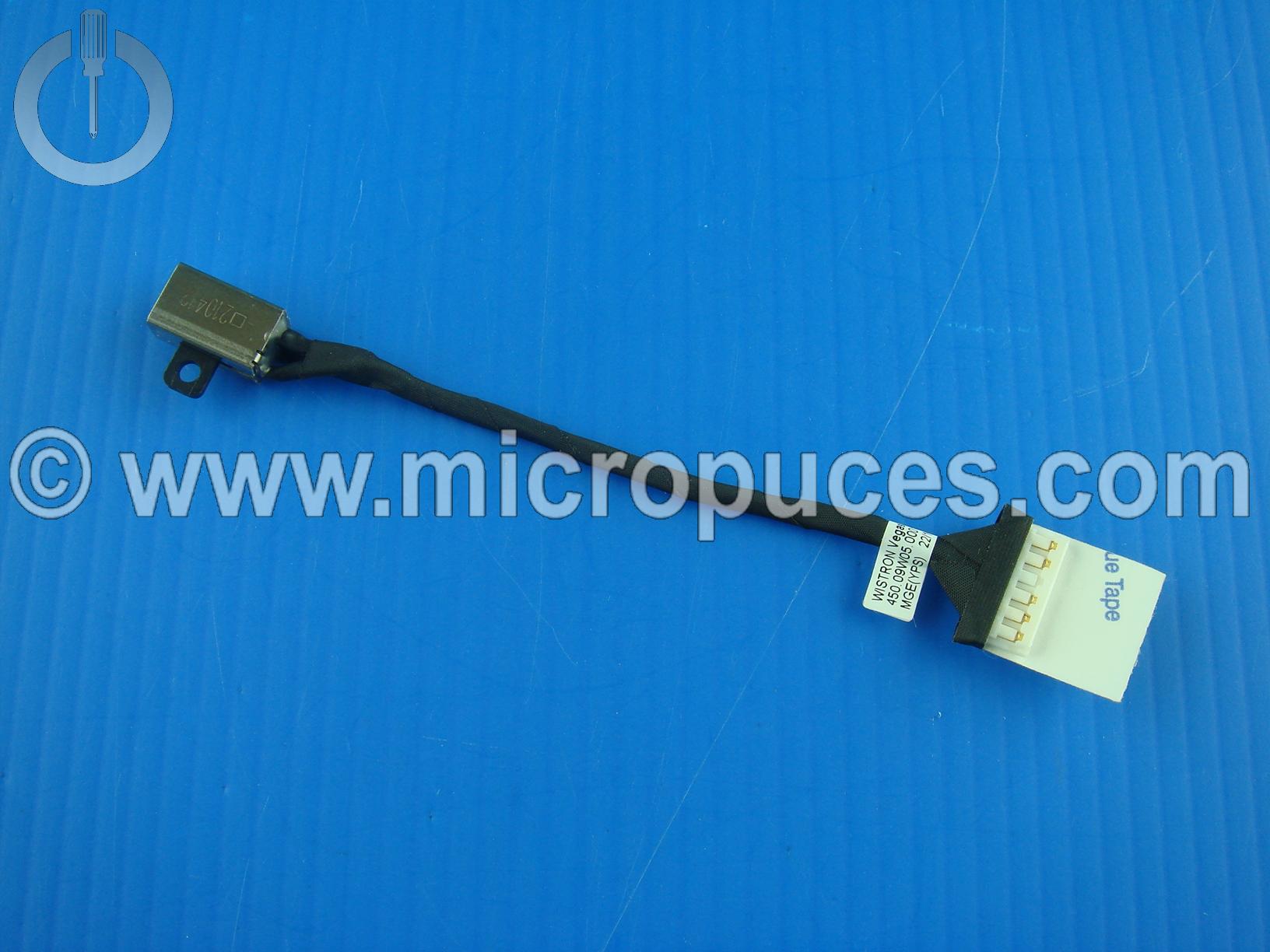 Cable d'alimentation pour DELL Inspiron 15 3567