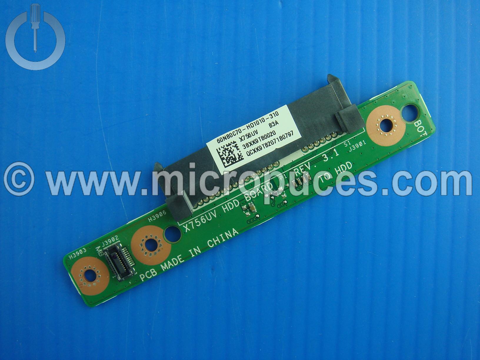 Connecteur HDD SATA pour ASUS K756 R753 X756