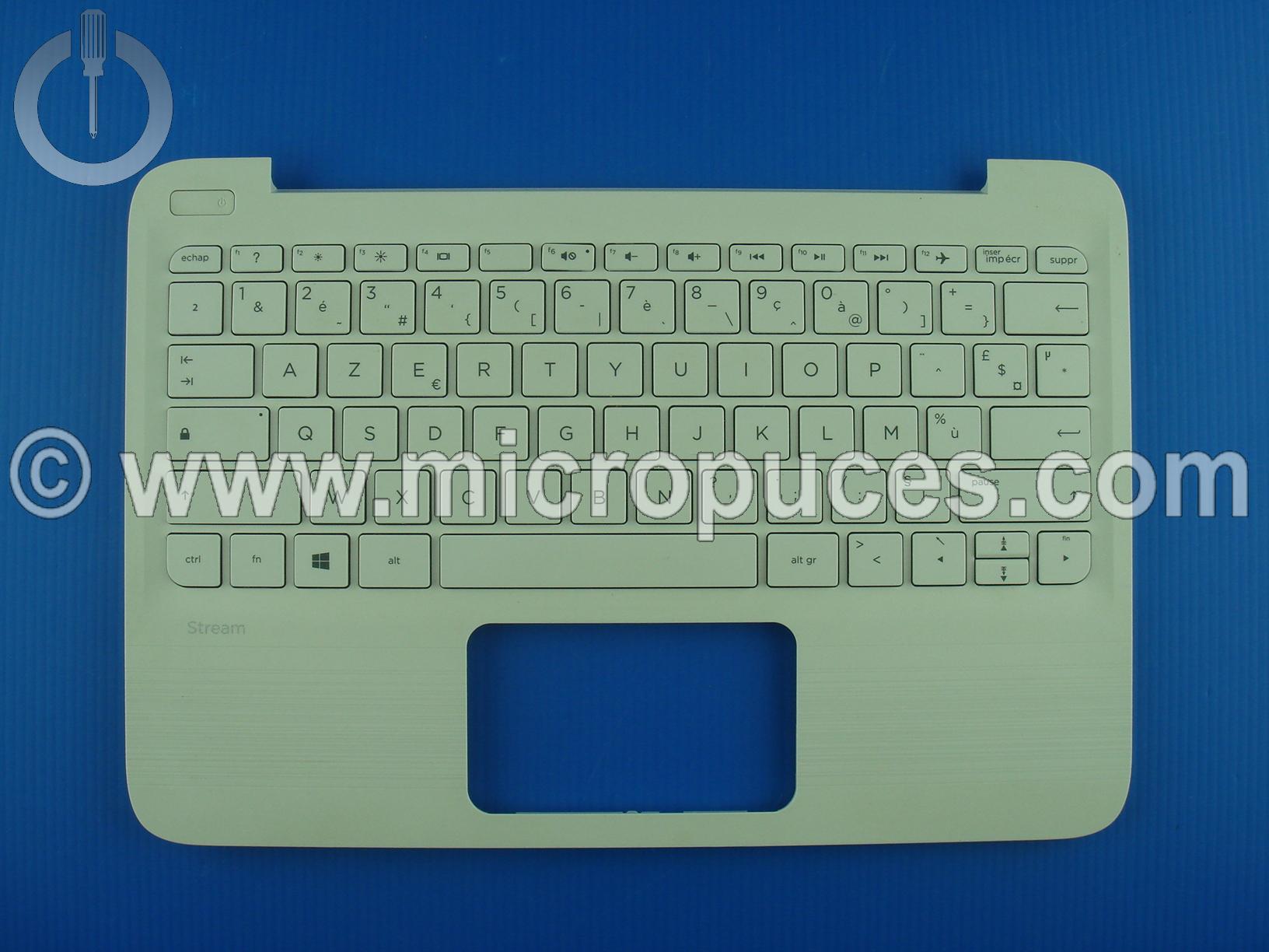 Clavier + plasturgie blanche AZERTY pour HP Stream 11-y