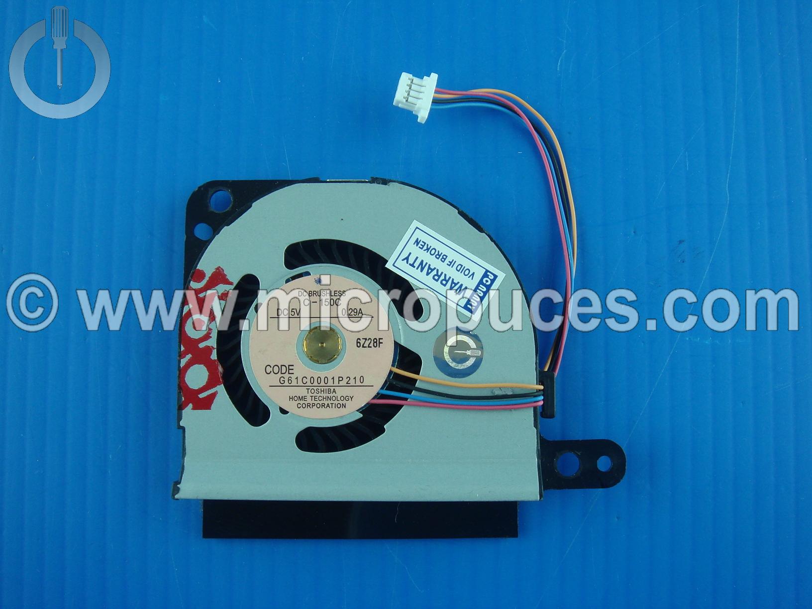 Ventilateur CPU NEUF pour TOSHIBA Portégé Z30-A