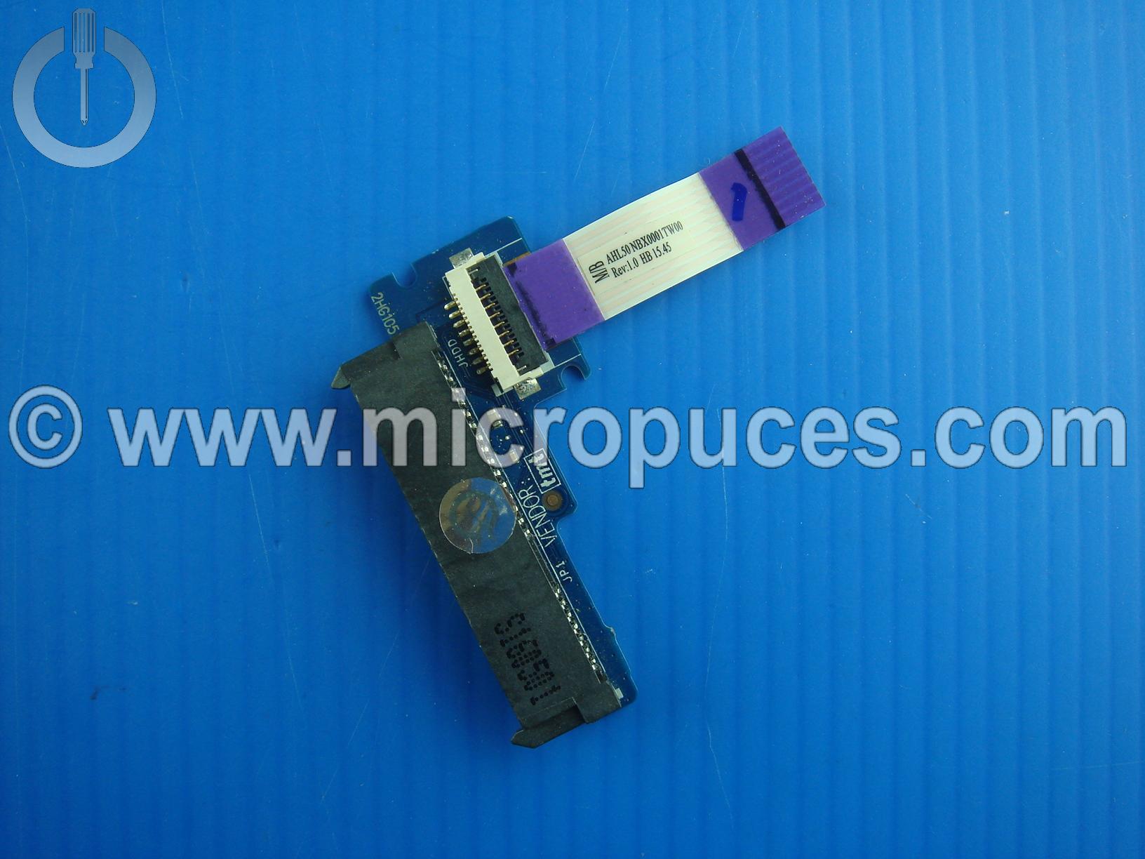 Carte fille connecteur lecteur optique pour HP Pavilion 15-a