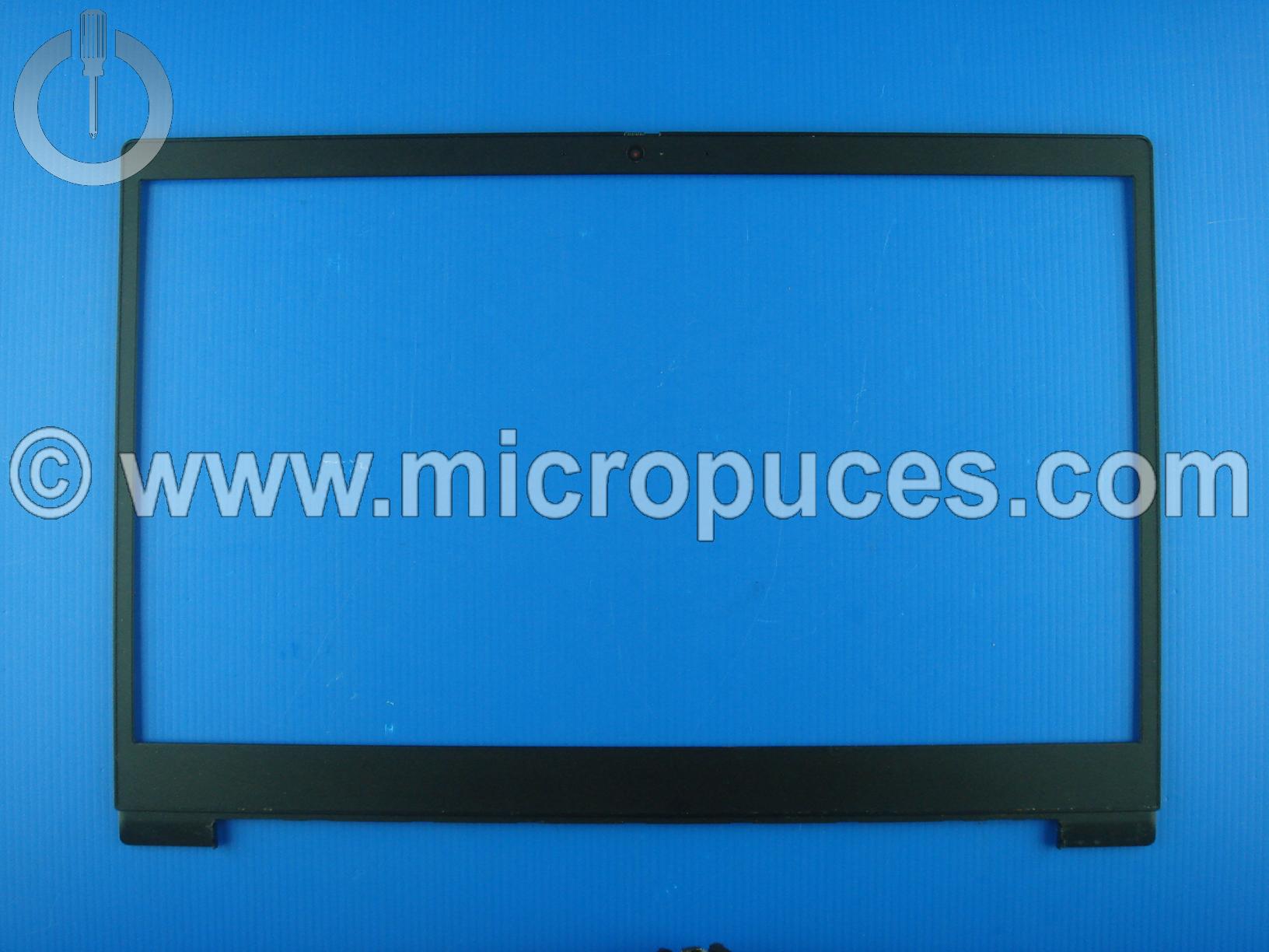 Plasturgie tour d'écran noire pour LENOVO Ideapad 3 17IML05