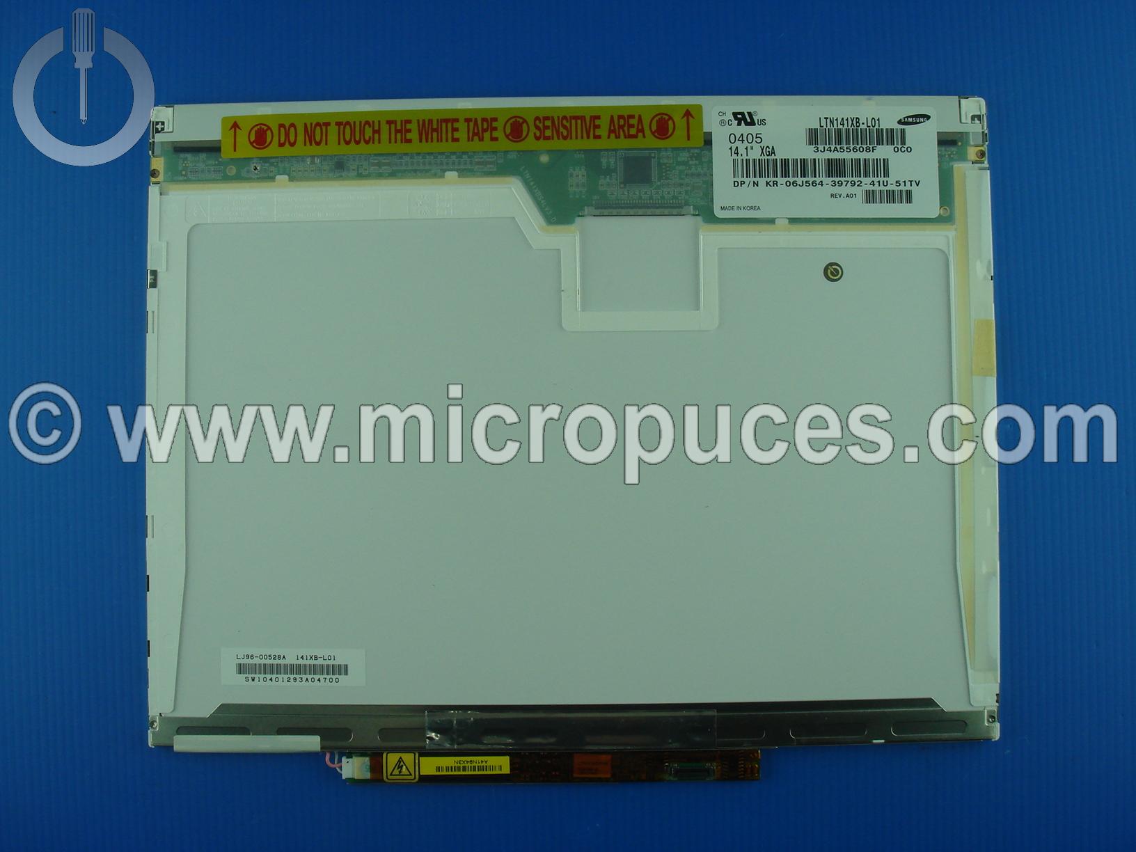 Dalle LCD 14" SAMSUNG LTN141XB-L02 (XGA 30 pins) + inverter