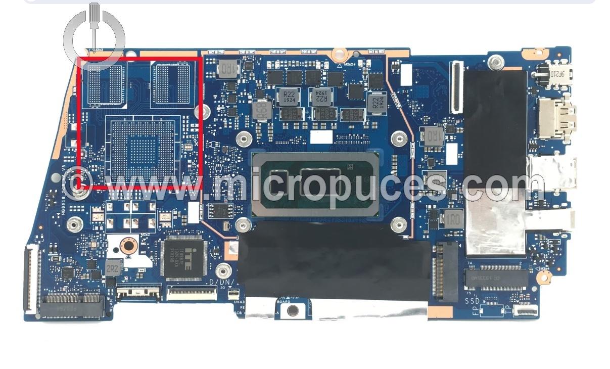 Carte mre i5 8eme gen  pour ASUS UX431