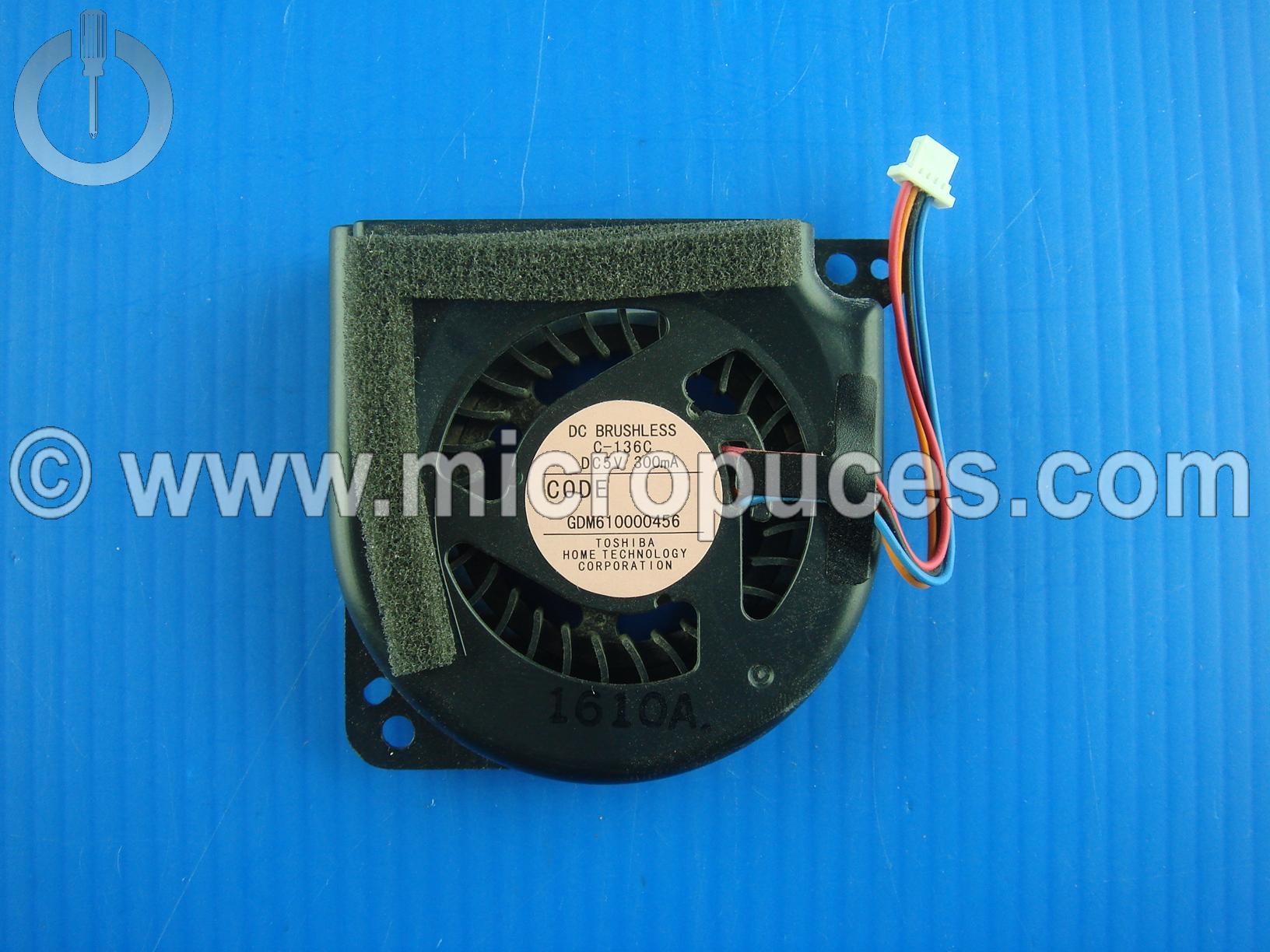 Ventilateur pour Toshiba Portg R830