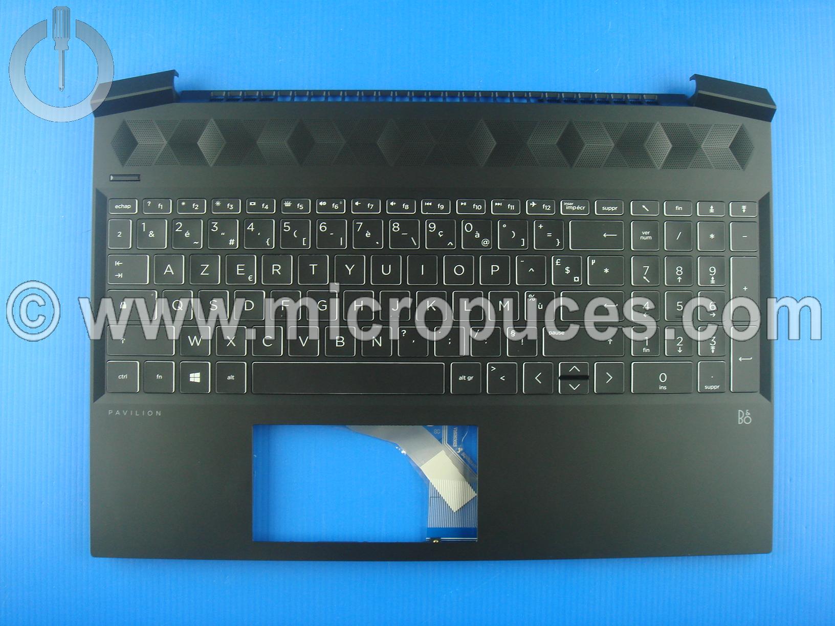 Clavier + plasturgie de dessus pour HP 15-EC
