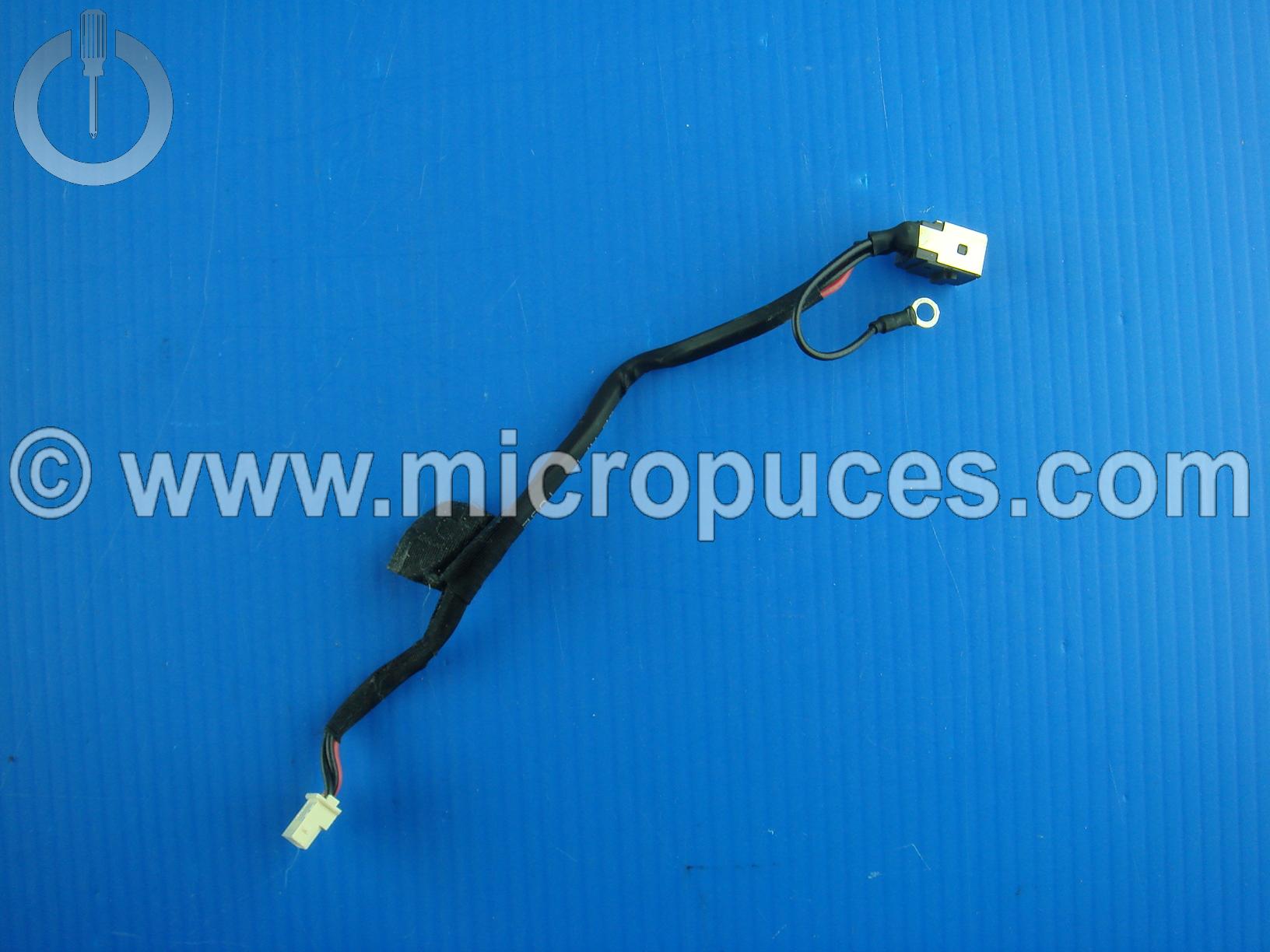 Cable alimentation pour Packard Bell Easynote MH36