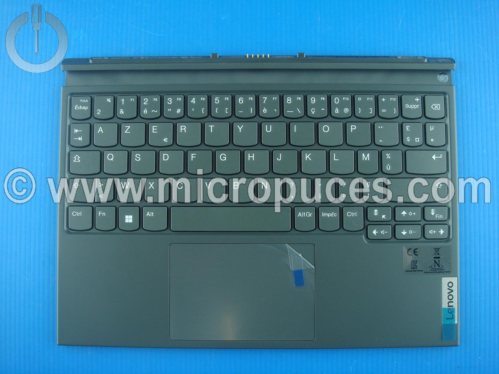 Clavier + plasturgie de dessus pour Lenovo IdeaPad Duet 3 BT Folio