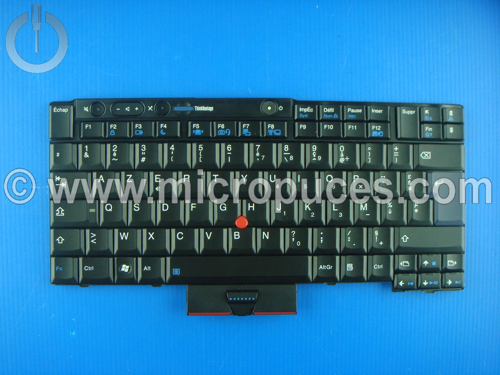 Clavier NEUF AZERTY pour LENOVO Thinkpad T410 T510 X220 Tablet