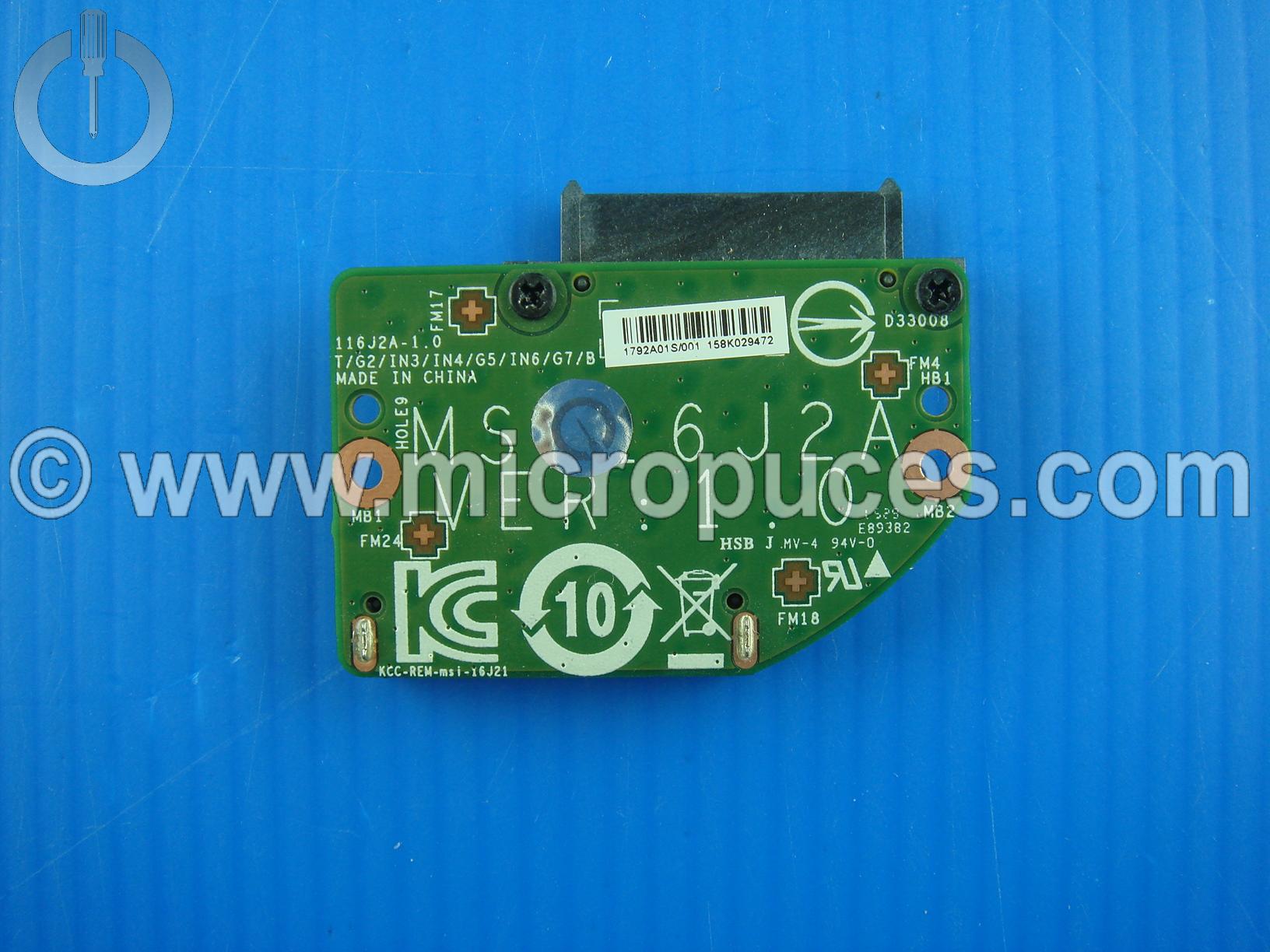 Carte fille lecteur DVD pour MSI GE72