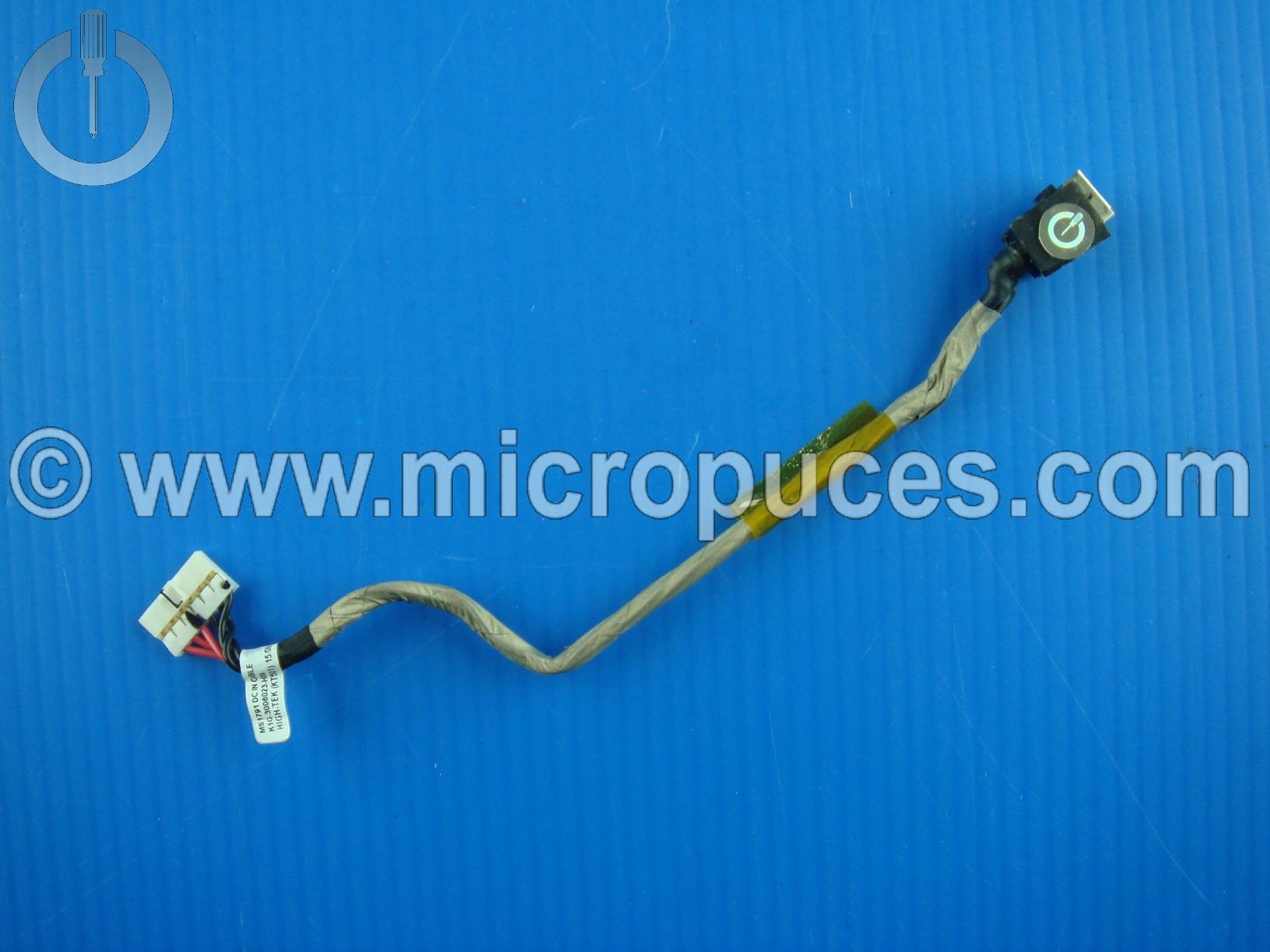 Câble d'alimentation pour MSI GE60 GE62 GE72