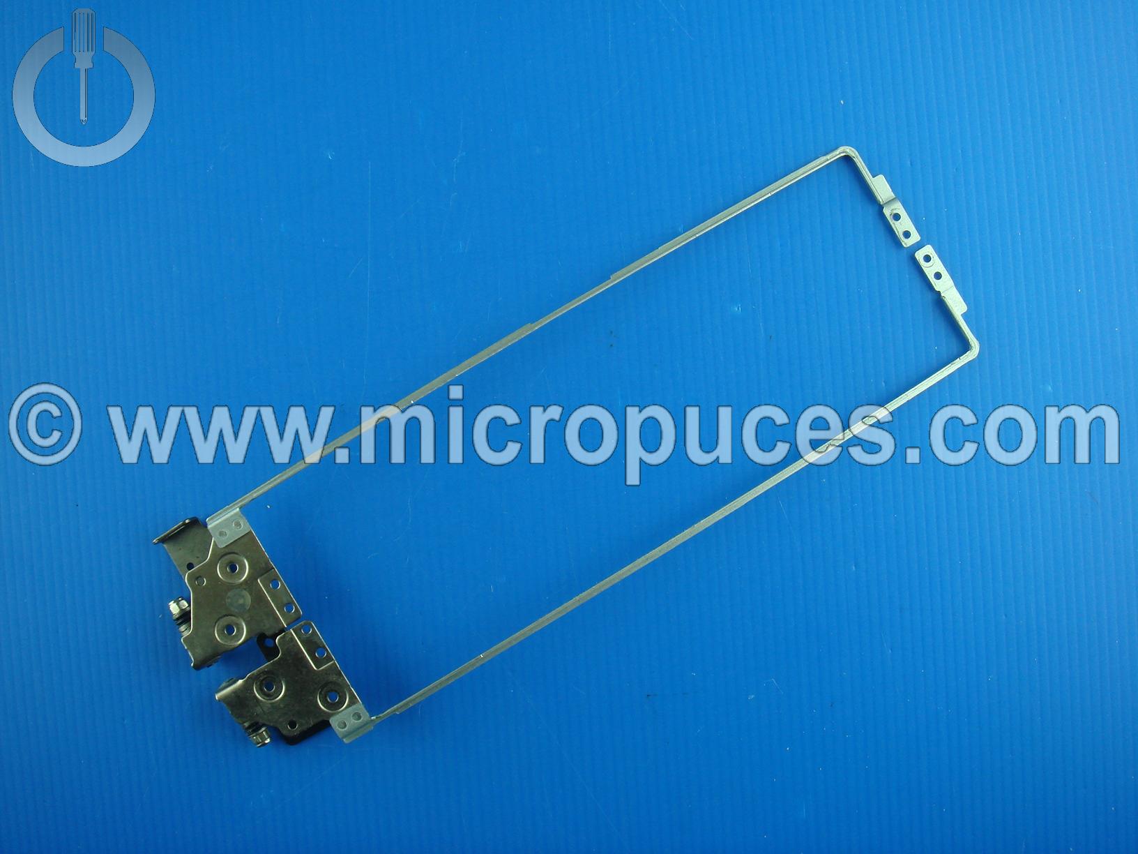 Charnières droite et gauche pour Lenovo G50-30 G50-70