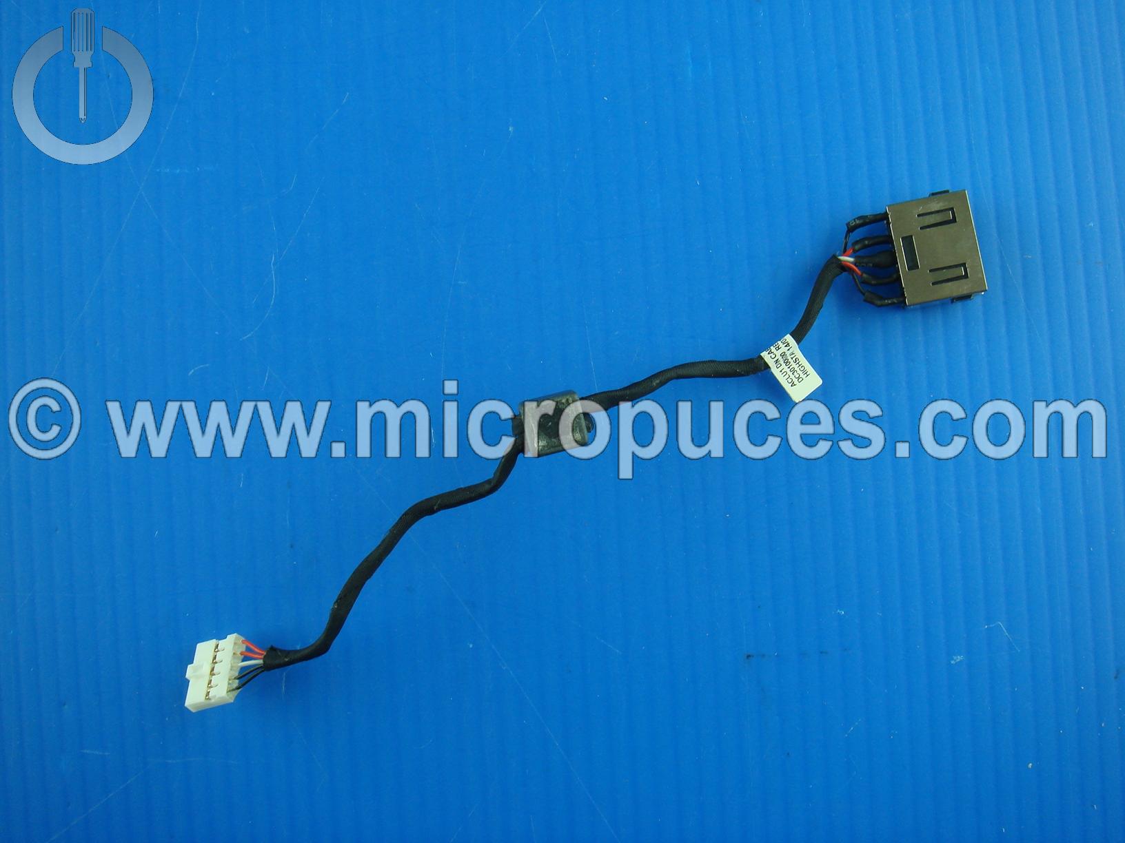 Cble alimentation pour carte mre de LENOVO G50 (version DIS 15cm)