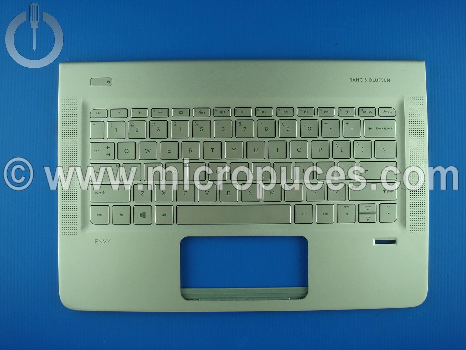 Clavier QWERTY + plasturgie pour HP ENVY 13-d