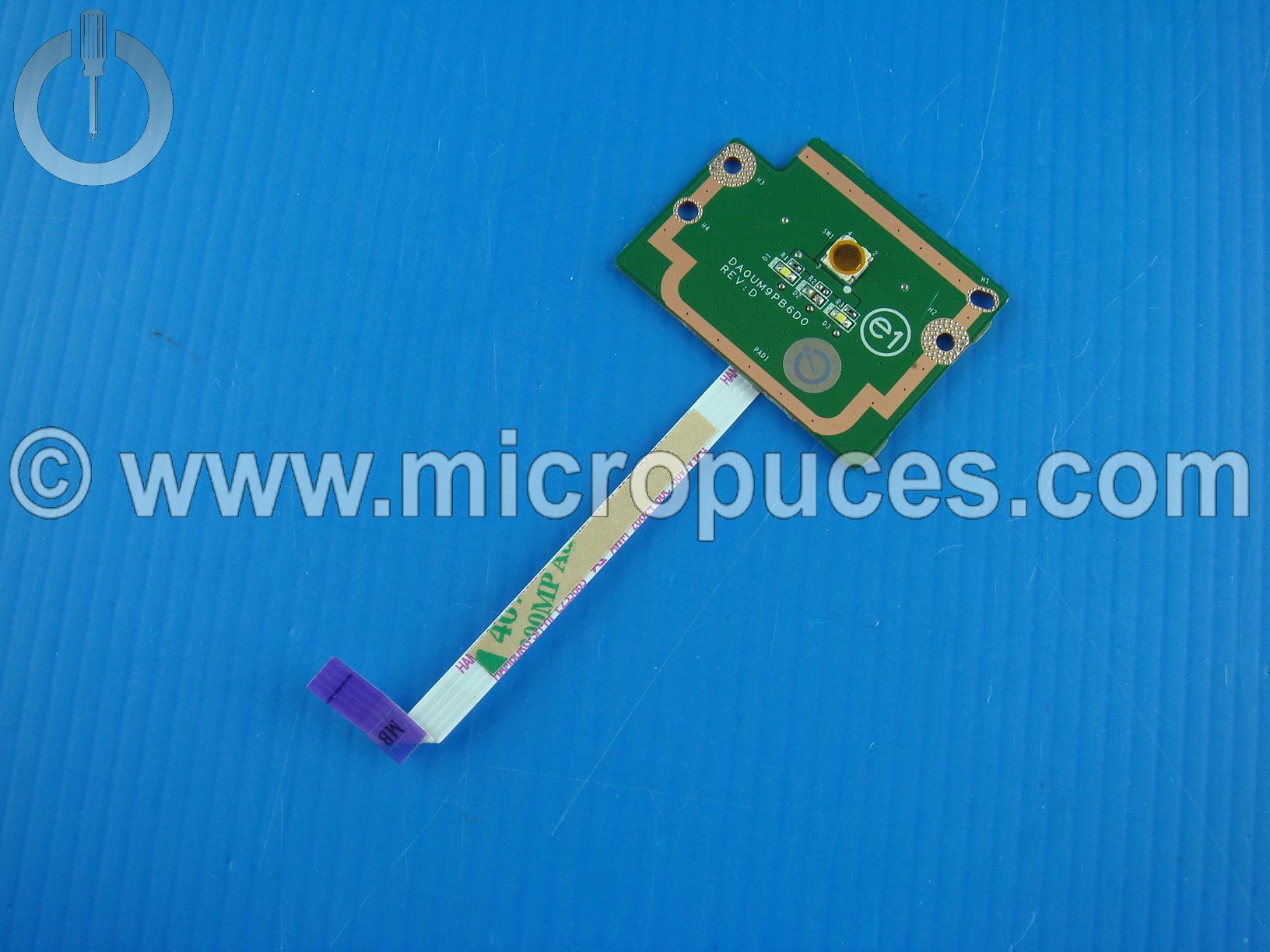 Carte fille bouton power pour DELL Inspiron 17R (N7010)